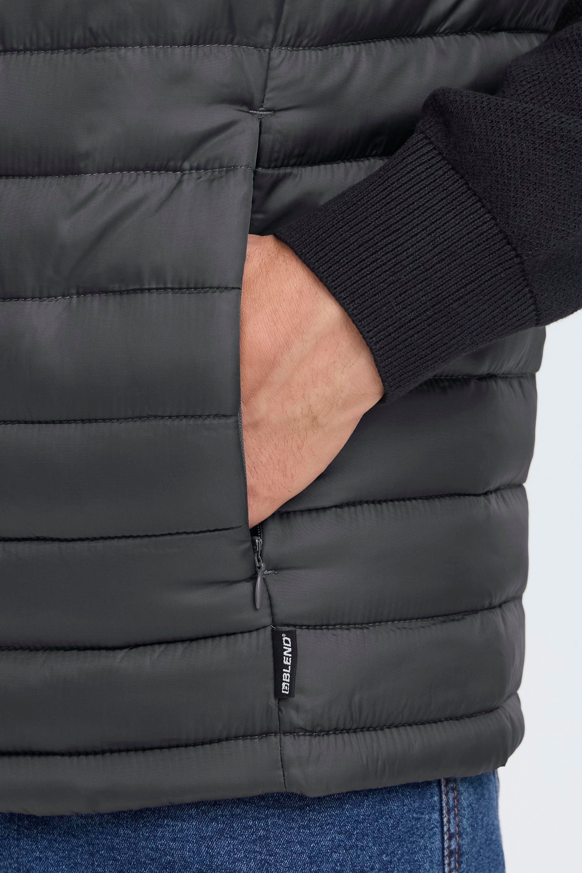 Blend Steppweste »BHMRomic« Stilvolle Basic Steppweste mit Taschen