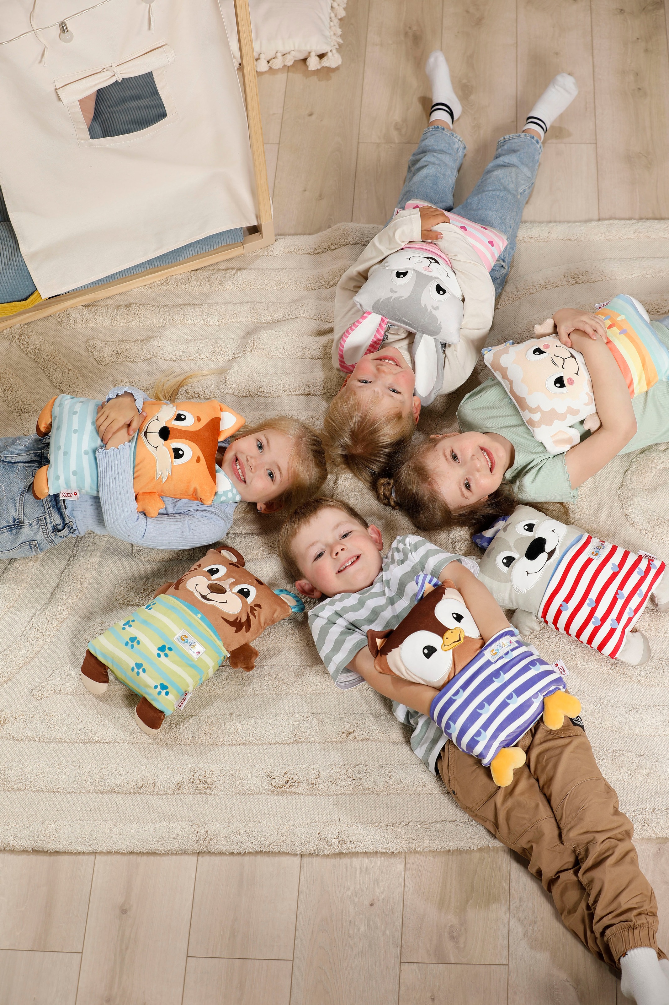 Nici Kuscheltier »Cosidoos, Fuchs mit Wendefunktion 30x20 cm«