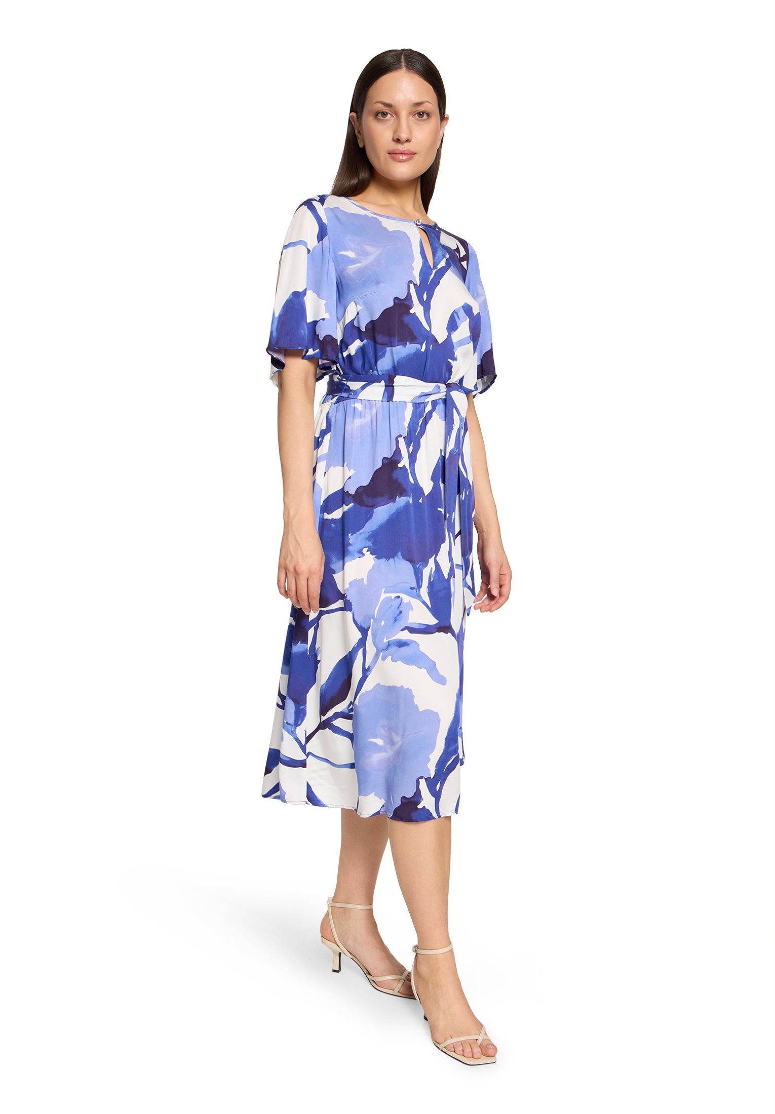 Betty Barclay Sommerkleid »Damen mit Rundhalsausschnitt« Ohne Tasche