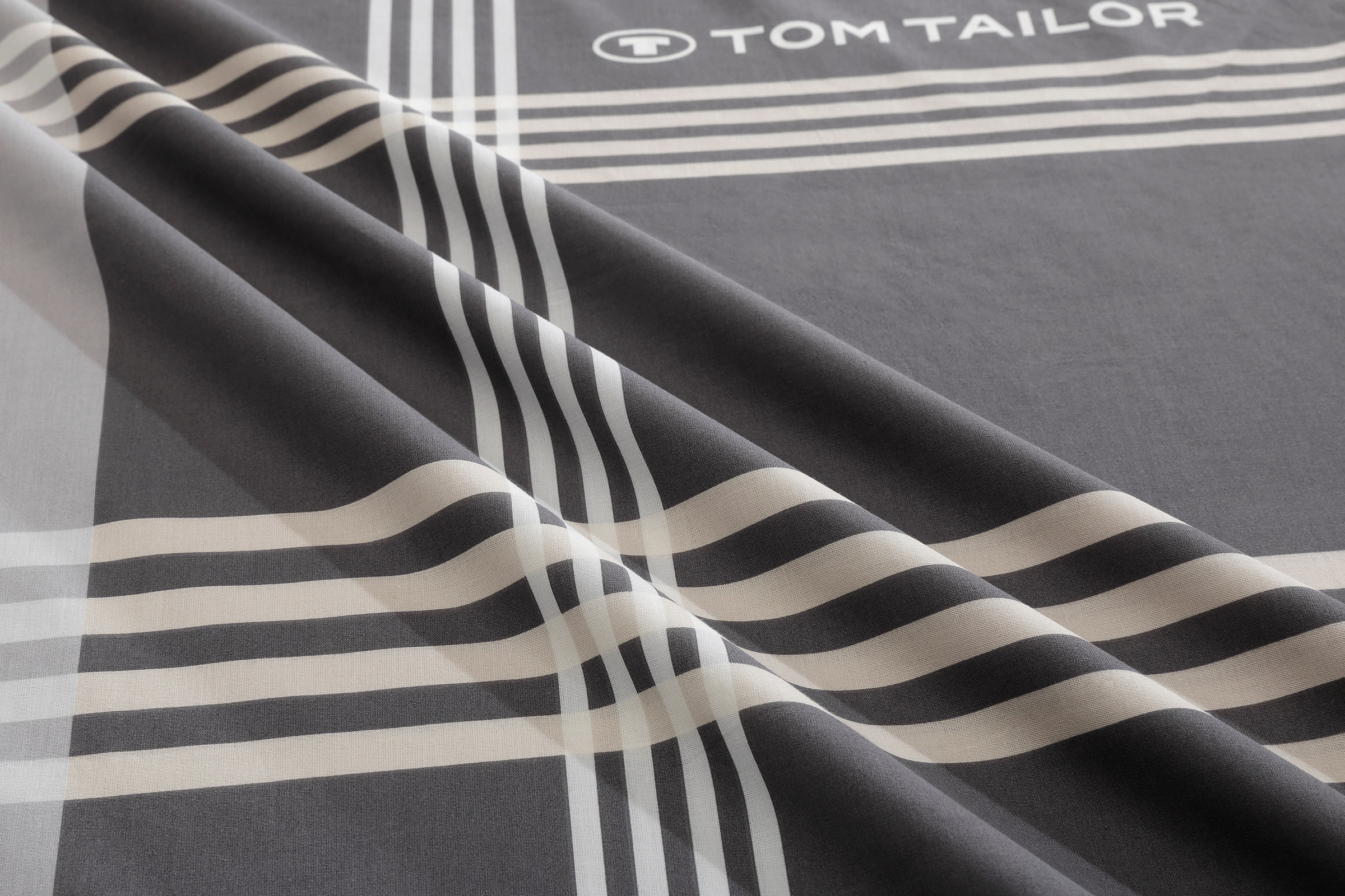 Thumbnail - TOM TAILOR HOME Bettwäsche "Ole" 2 Stk. karierte Bettwäsche aus Baumwolle, mit Reißverschluss