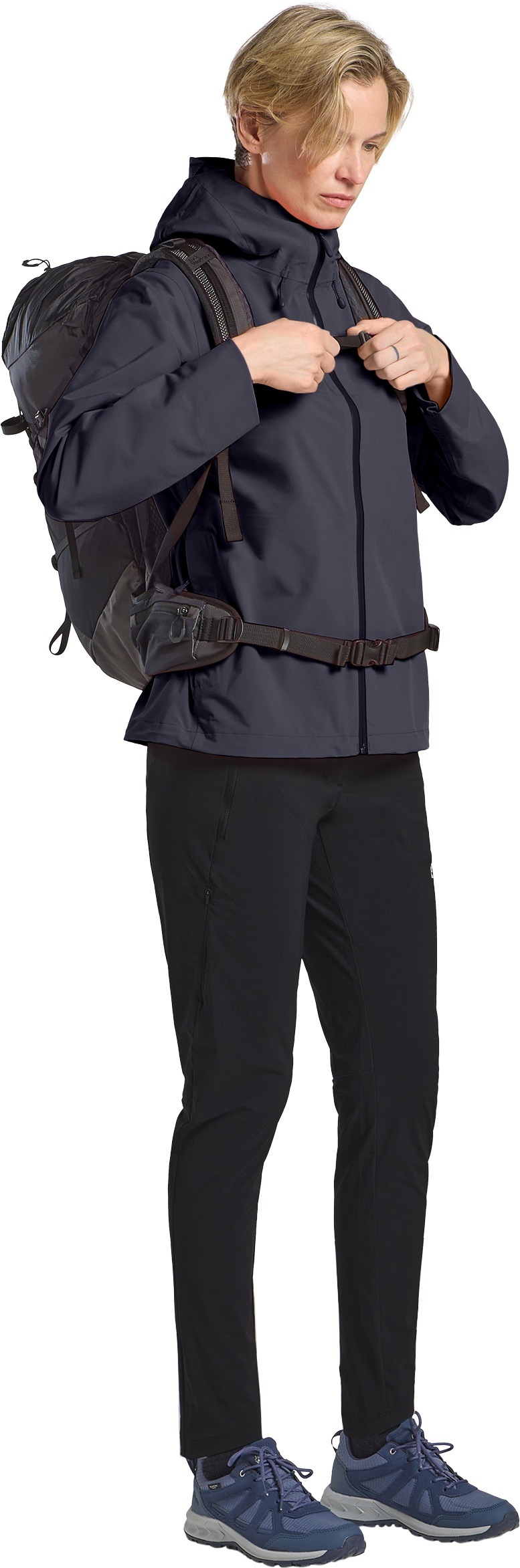 Jack Wolfskin Funktionsjacke »HIGHEST PEAK 3L JKT W«, mit Kapuze