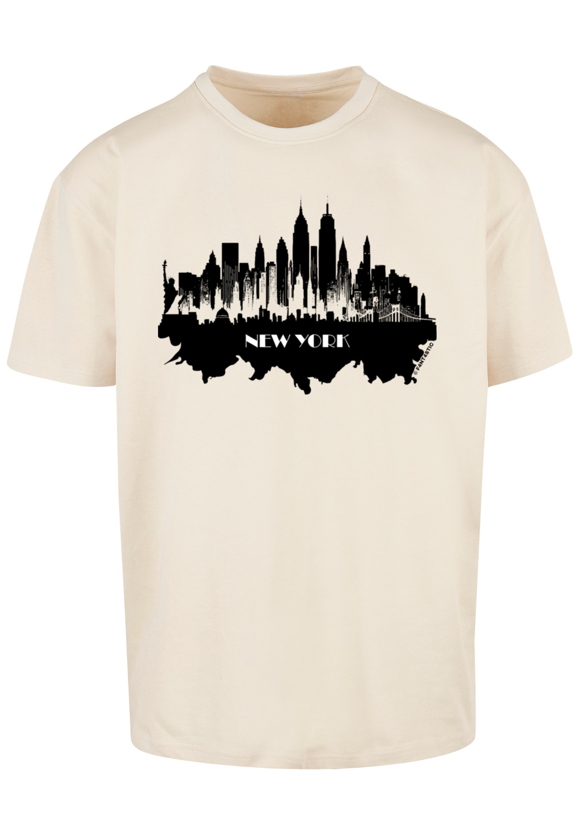F4NT4STIC T-Shirt »Cities Collection - New York skyline«, Print
