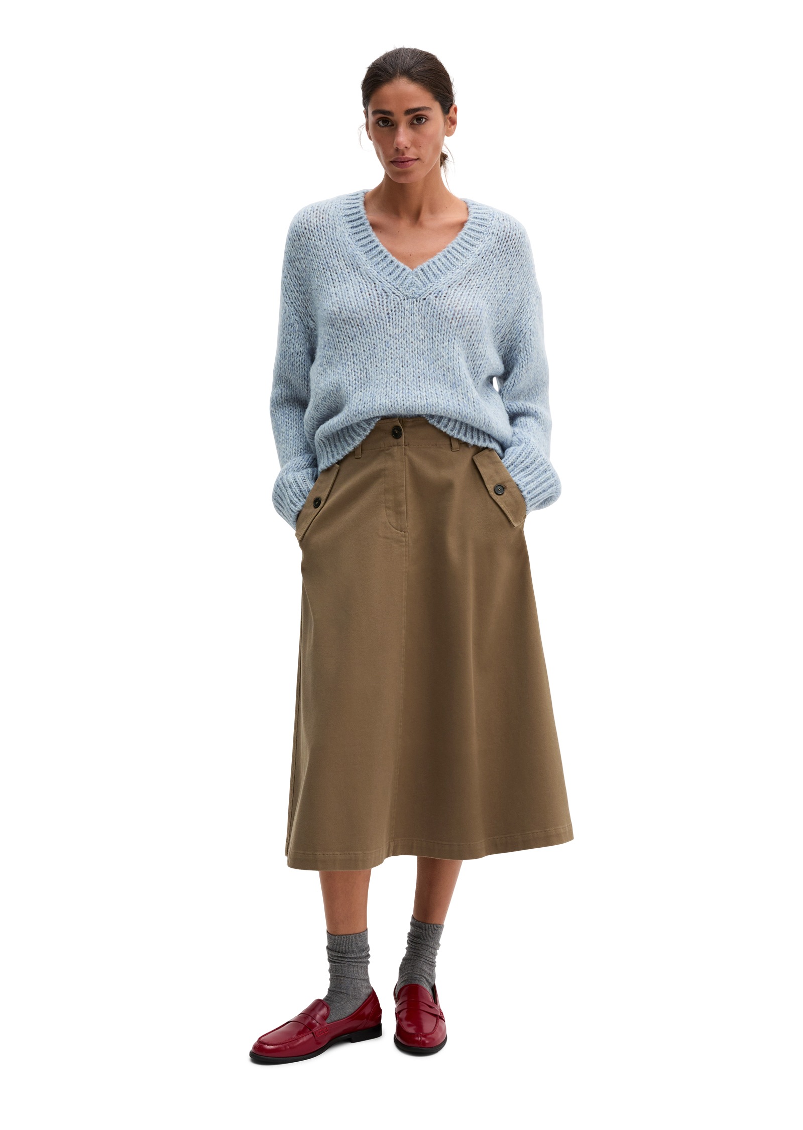 Marc O'Polo Webrock »aus weichem Twill«