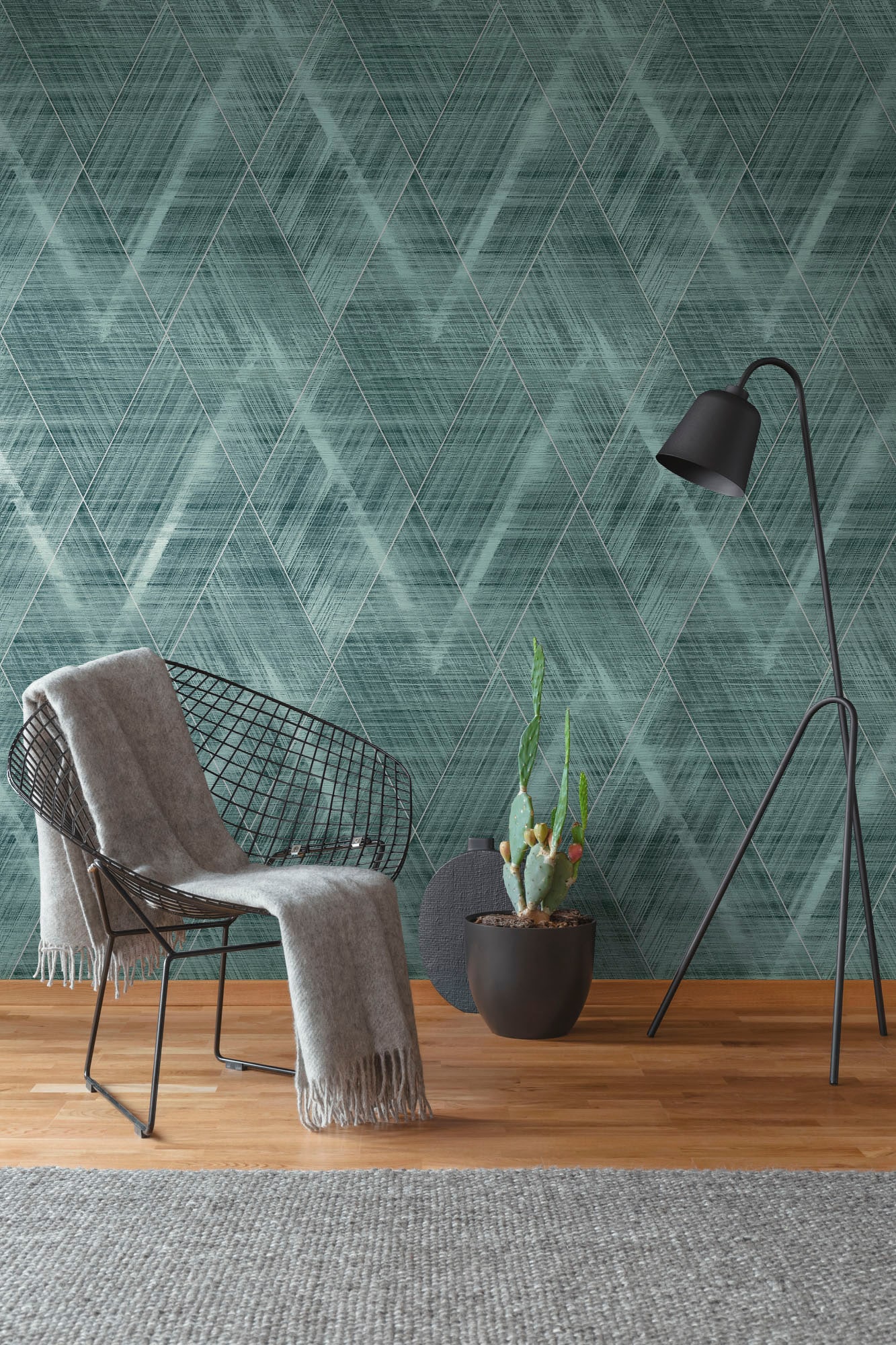 A.S. Création Vliestapete "THE BOS Grafisch" abstrakt gemustert leicht glänzend leicht strukturiert Grafiktapete Tapeten Wohnzimmer Schlafzimmer Küche modern Design Optik