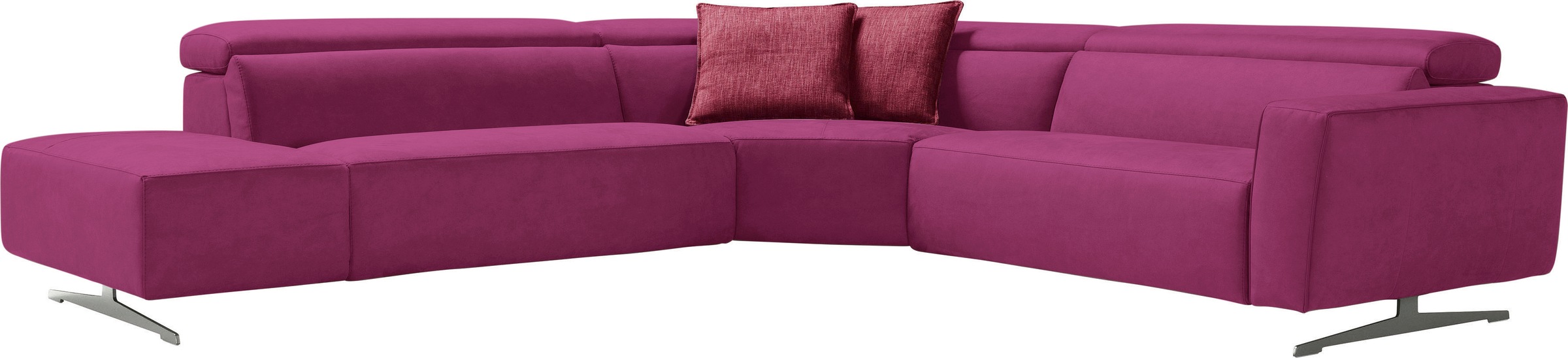 Egoitaliano Ecksofa "Stefanie-e, Designsofa der Extraklasse, bequem mit hoh günstig online kaufen