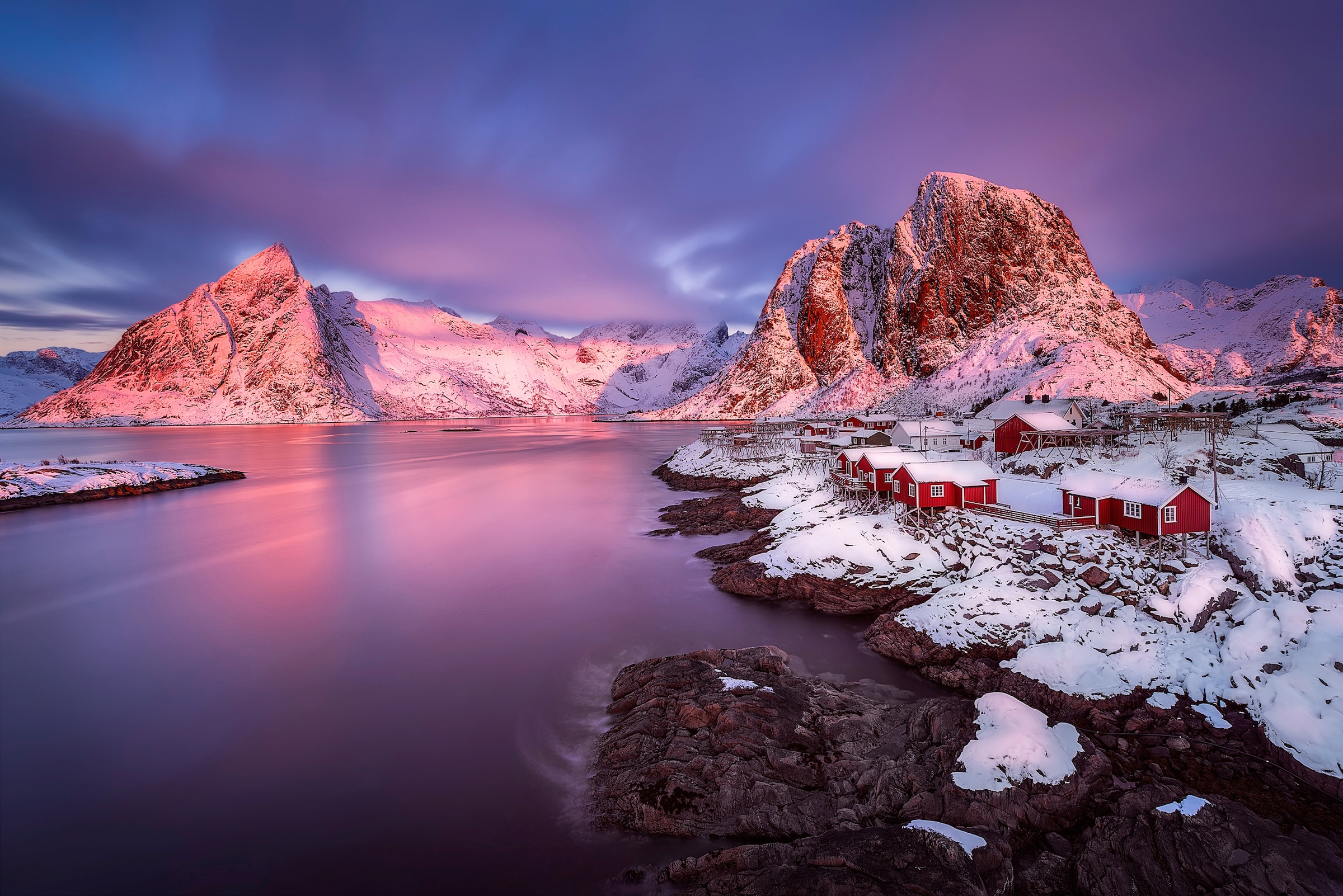 Papermoon "Photo-Art DAVID MARTIN CASTAN, NORWEGEN FJORD"