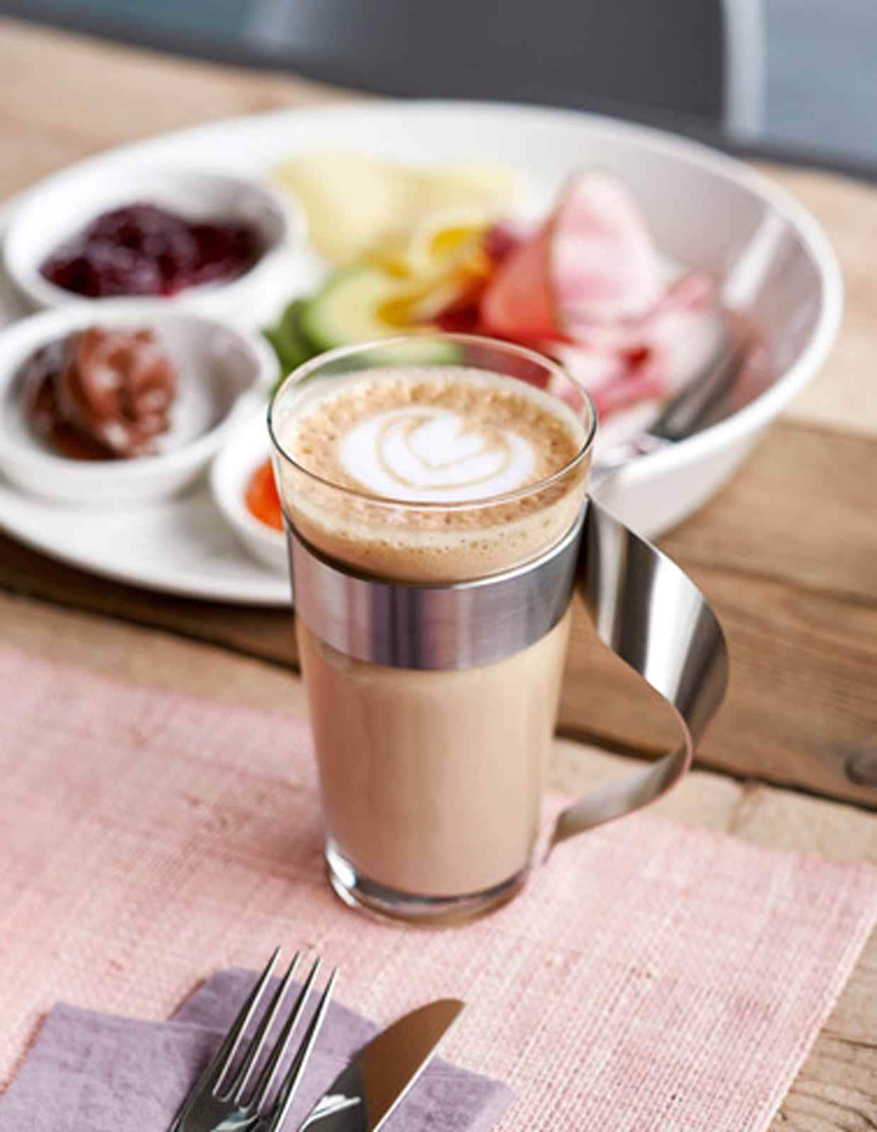 Villeroy & Boch Latte-Macchiato-Glas »Latte Macchiato-Glas NewWave 500 ml transparent«