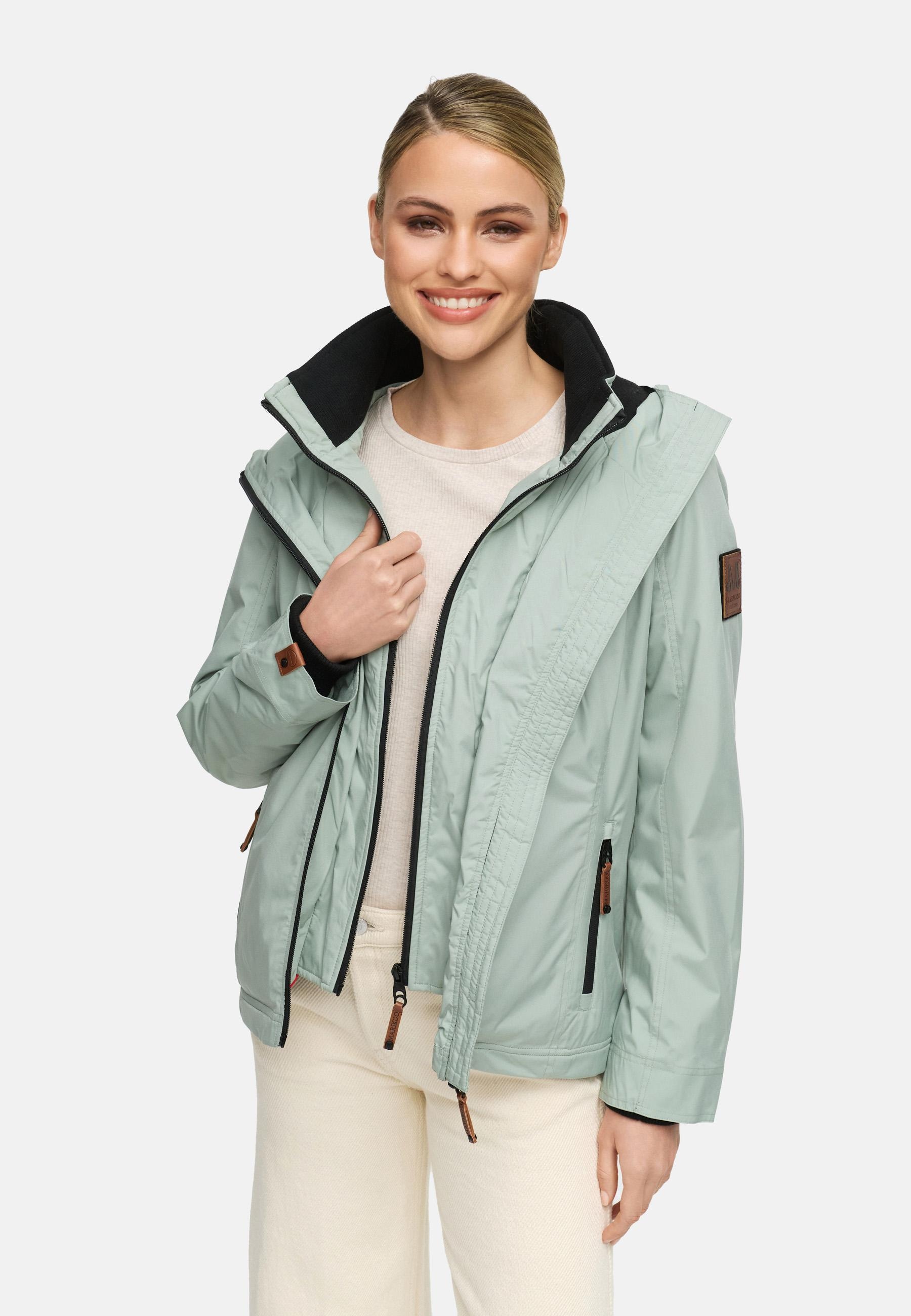 Marikoo Outdoorjacke »Erdbeere«, mit Kapuze, sportliche Funktionsjacke mit Kapuze