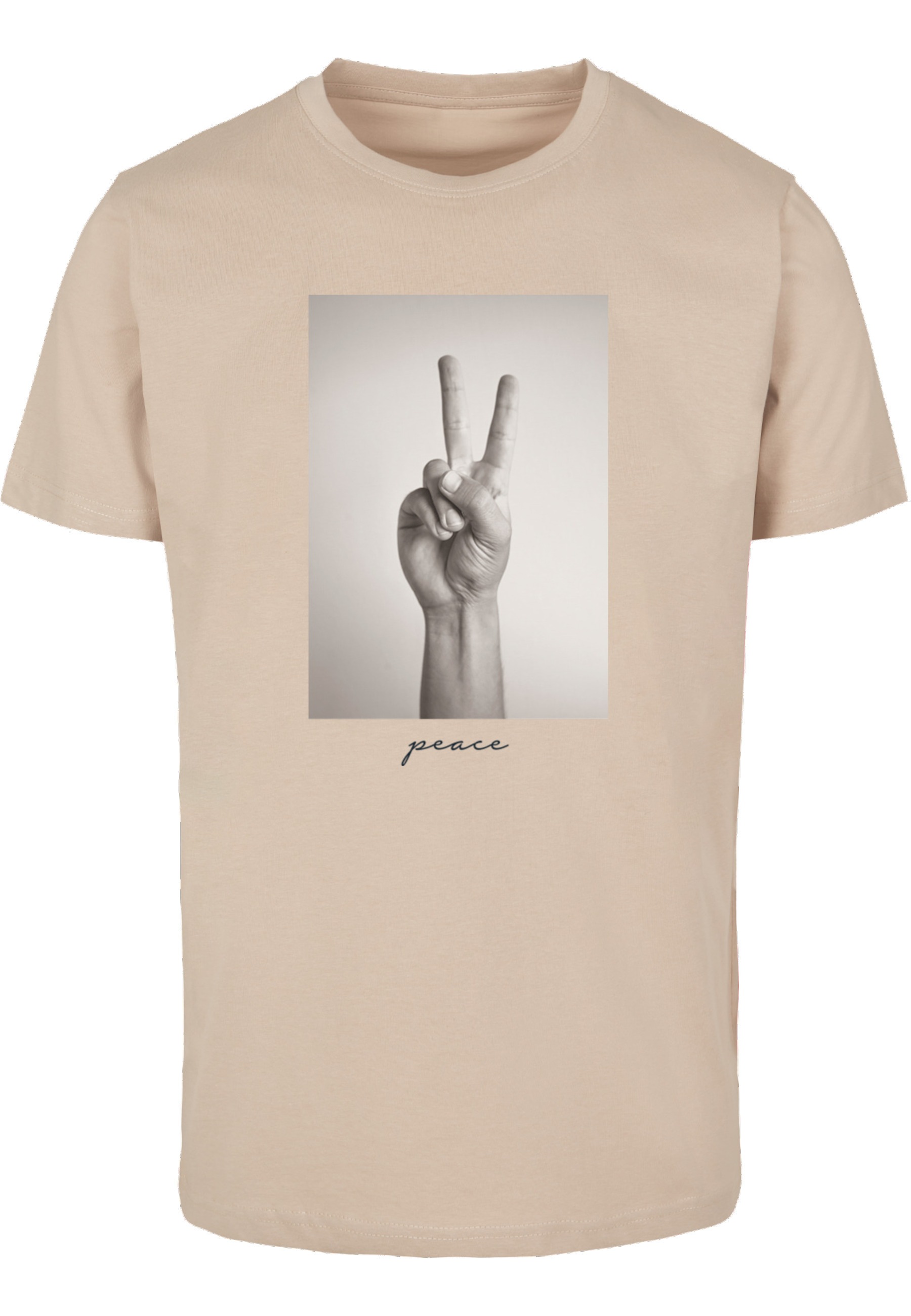 MisterTee T-Shirt "MisterTee Herren Peace Sign Tee" 1