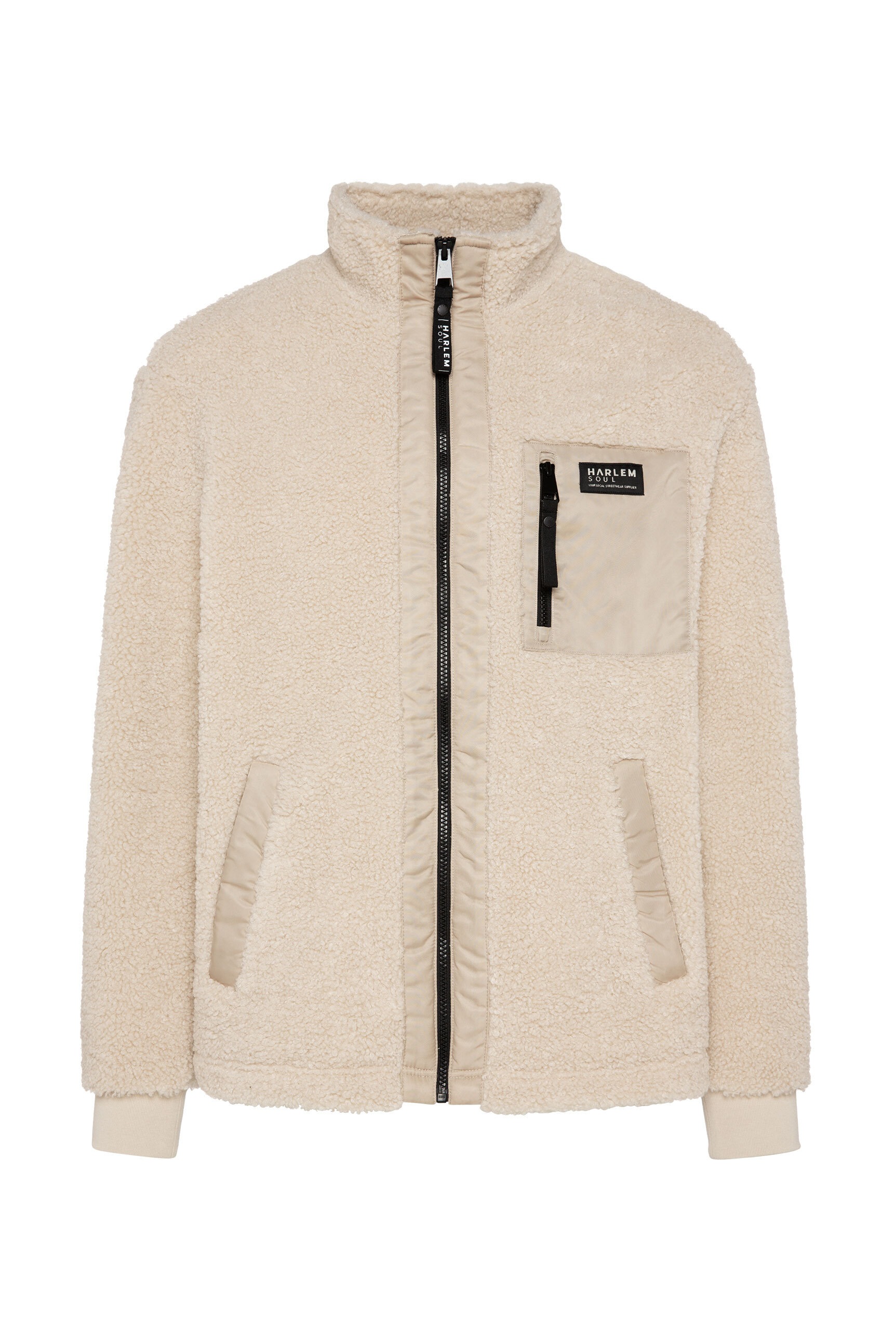Harlem Soul Fleecejacke, ohne Kapuze, mit verstellbarem Saum günstig online kaufen