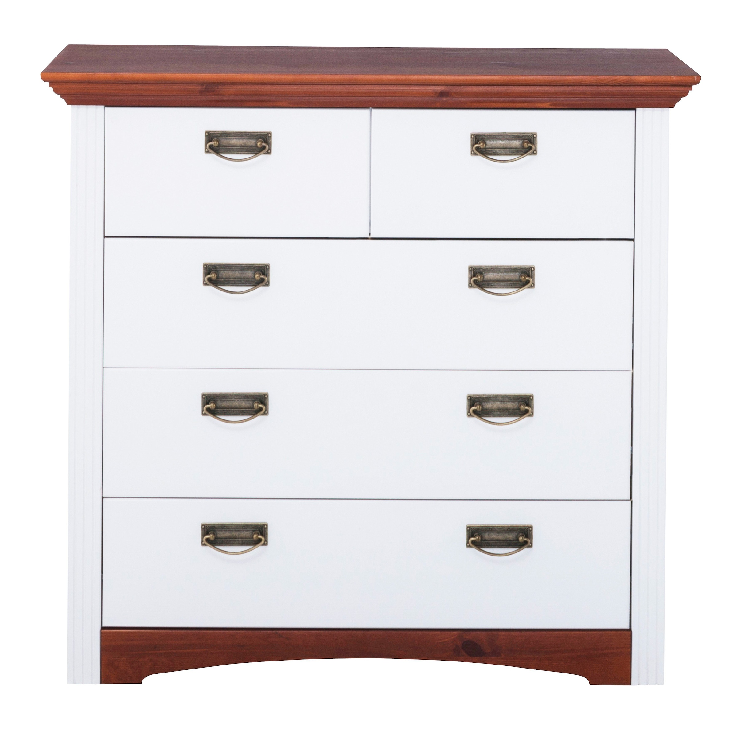 Home affaire Schubkastenkommode »Konrad«, Breite 94 cm, aus massiver, FSC®-zertifizierter Kiefer