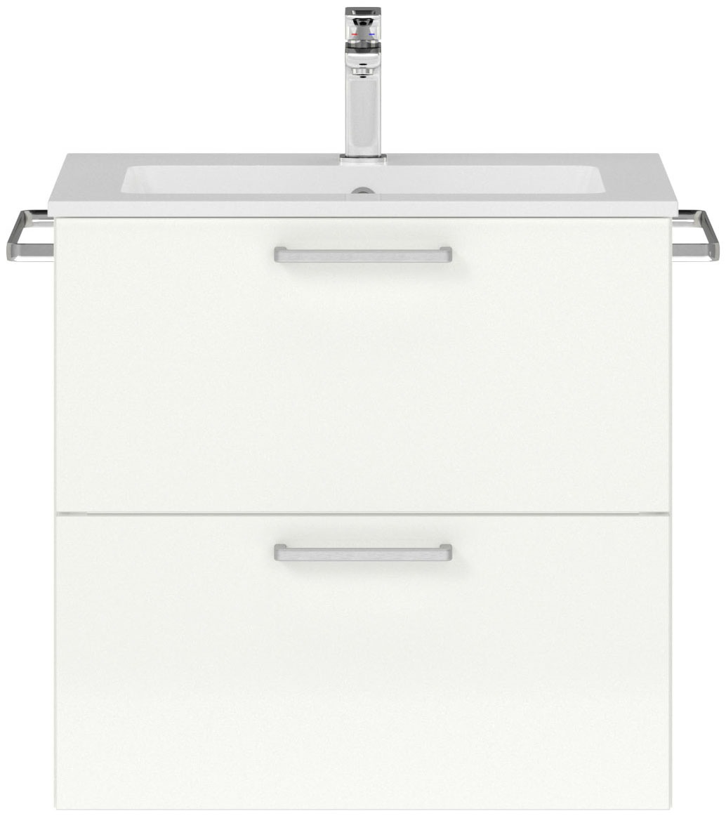 nobilia Waschtisch-Set "Tolvina" vormontiert, mit Soft-Close, 1 Stk. tlg.