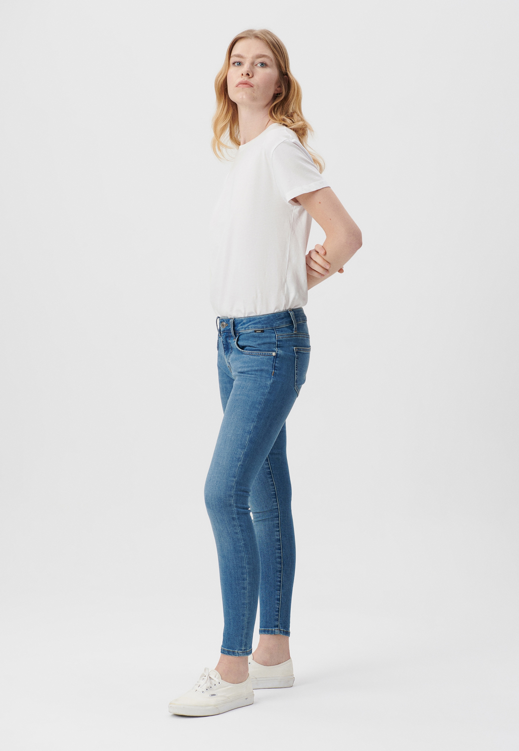 Mavi Röhrenjeans »LEXY« Cropped Super Skinny Jeans