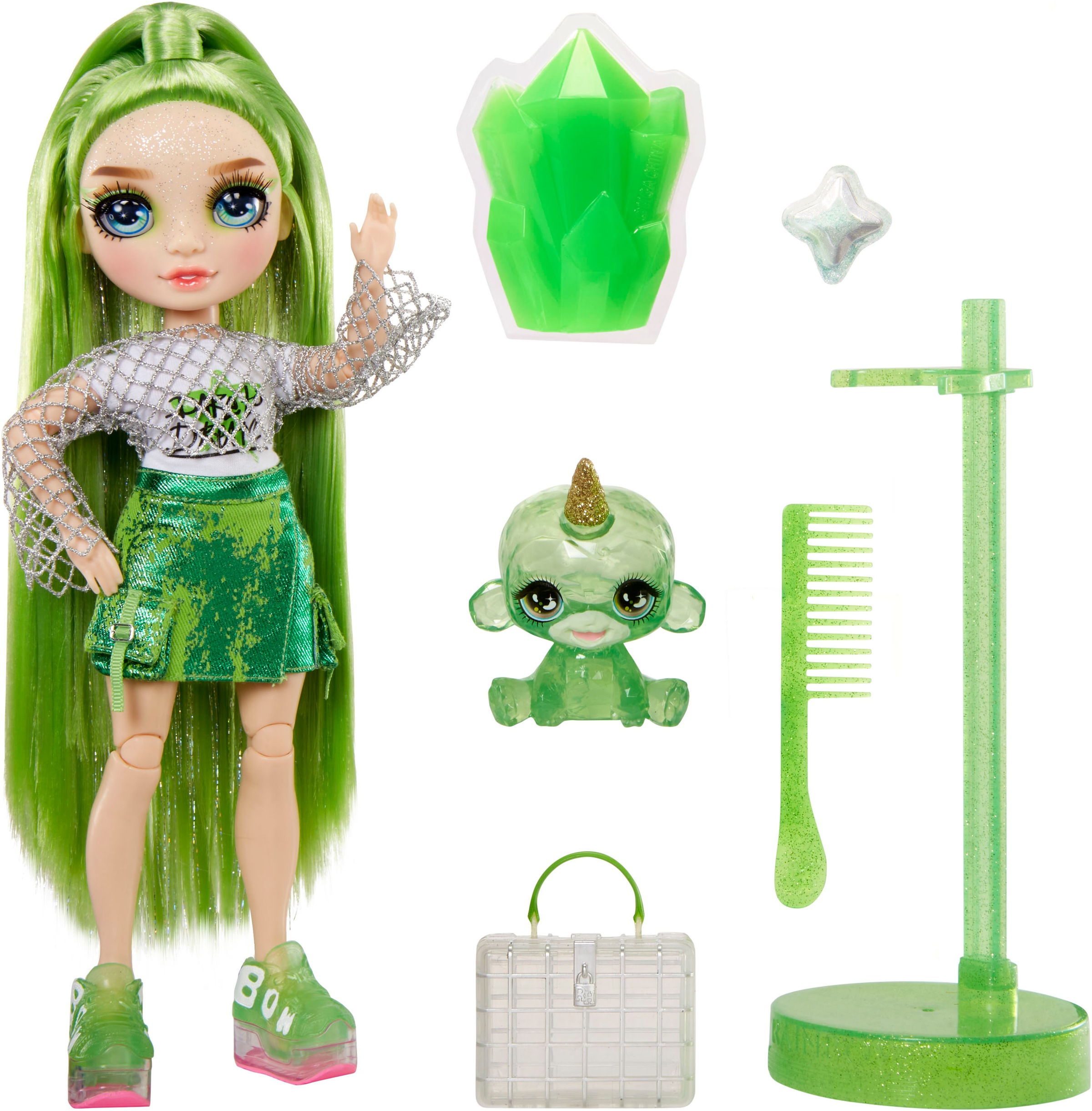 Anziehpuppe »Classic Rainbow Fashion Doll- Jade (green)«