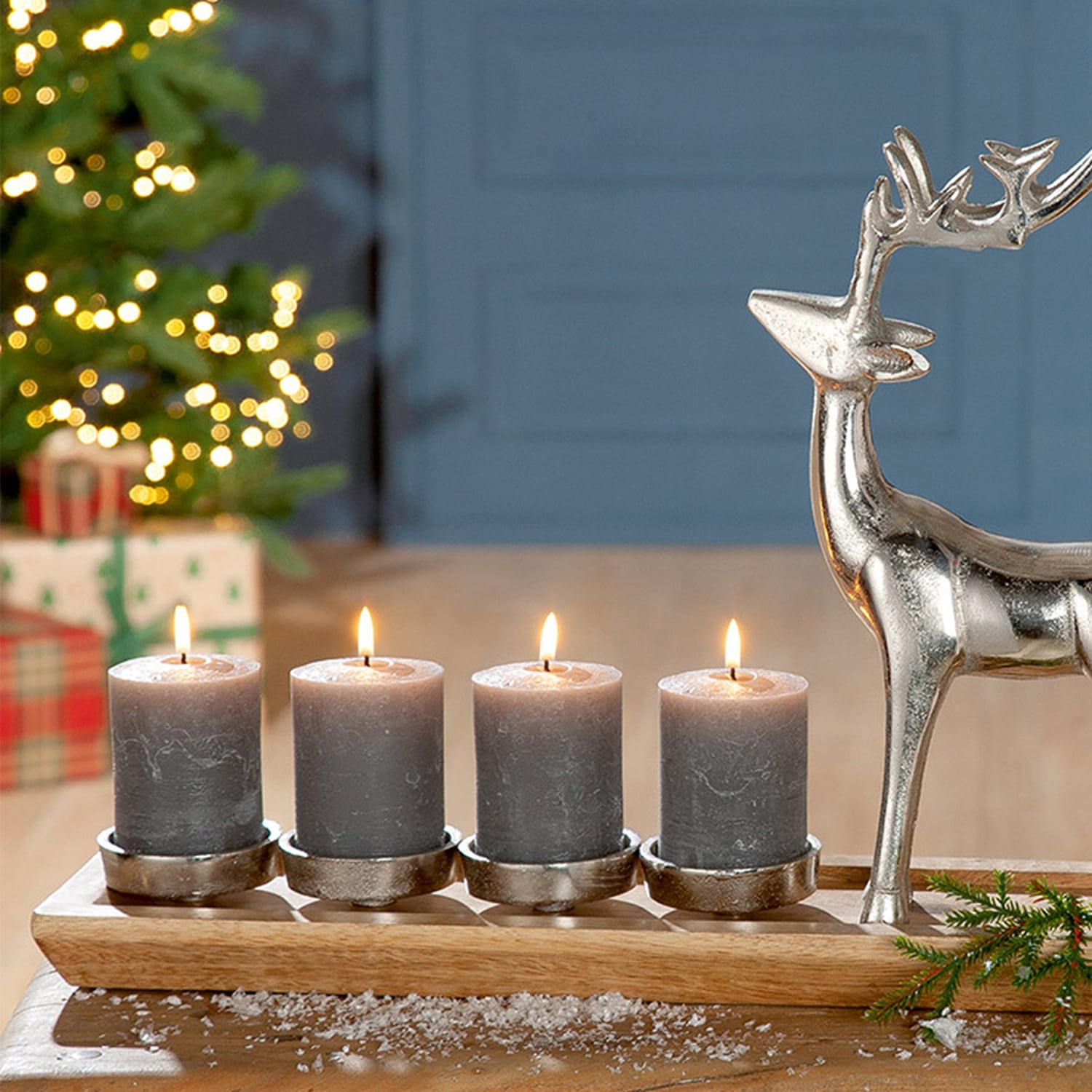 GILDE Kerzenständer "Adventsleuchter 4flm., H.37 cm", (1 St.) günstig online kaufen