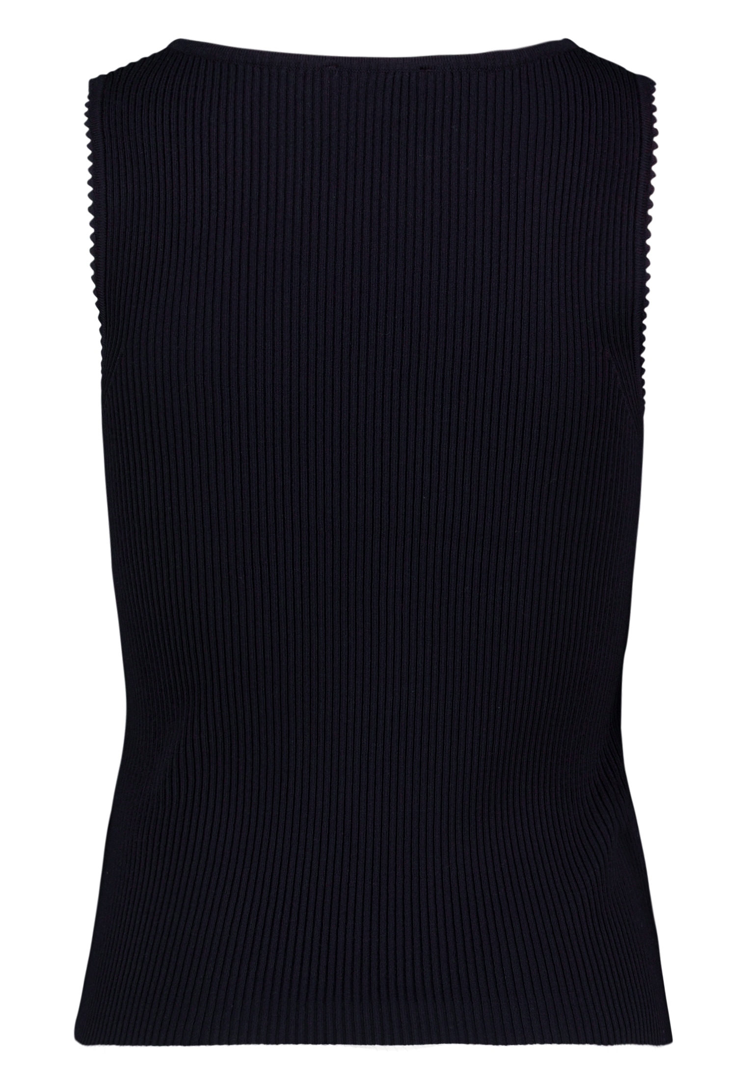 Zero Stricktop »Damen ohne Arm« mit Wellenkante