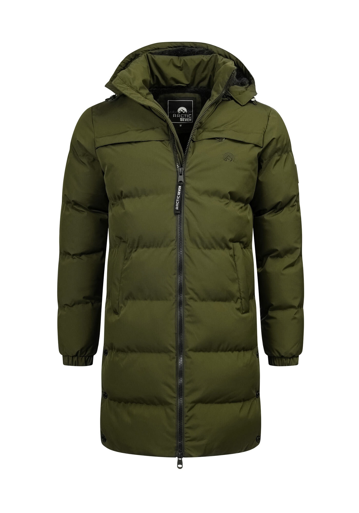 Arctic Seven Winterjacke »ASNorwiig«, mit warmem Teddyfell und abnehmbarer Kapuze