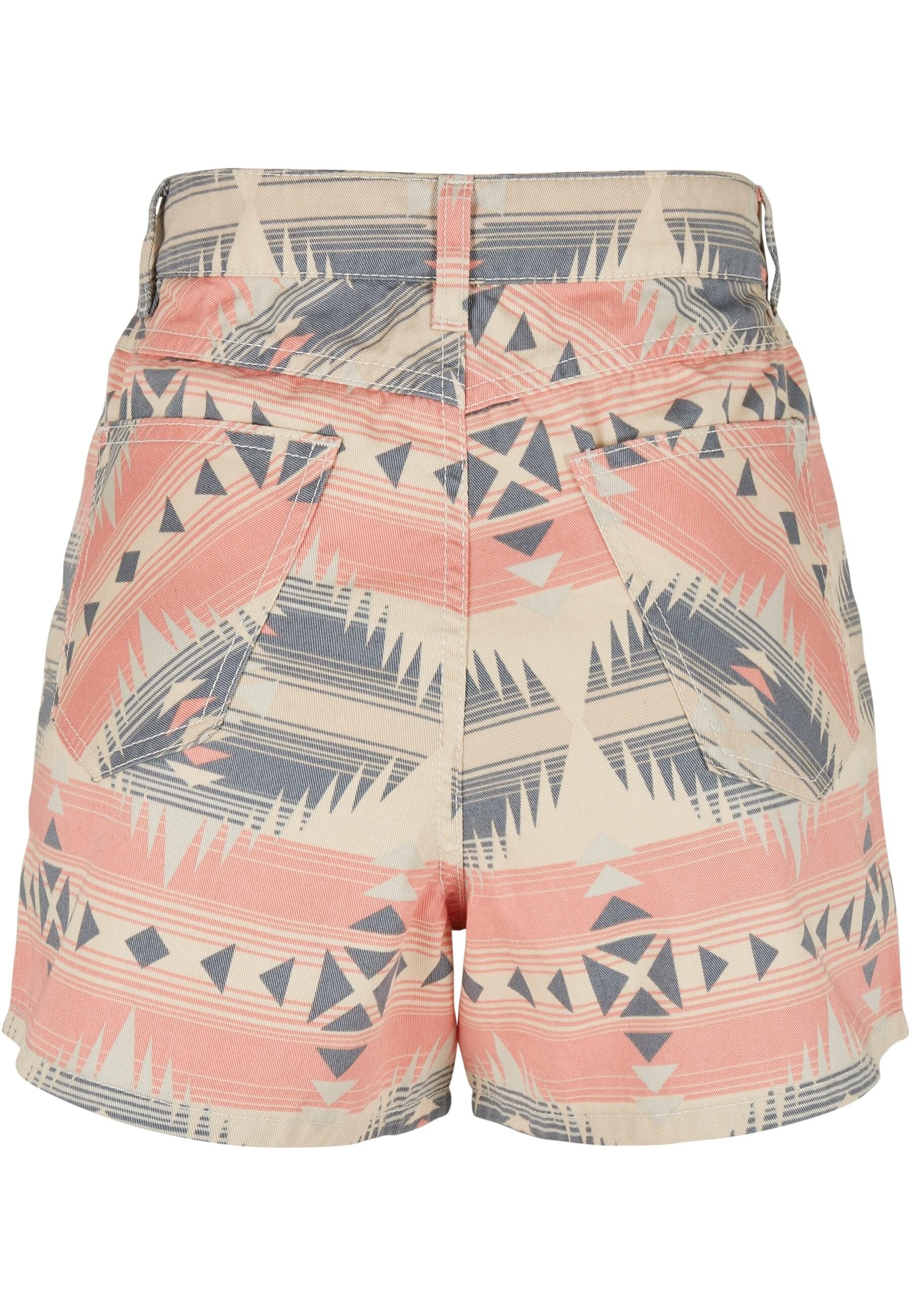 URBAN CLASSICS Stoffhose "Urban Classics Damen Ladies Inka Highwaist Shorts günstig online kaufen