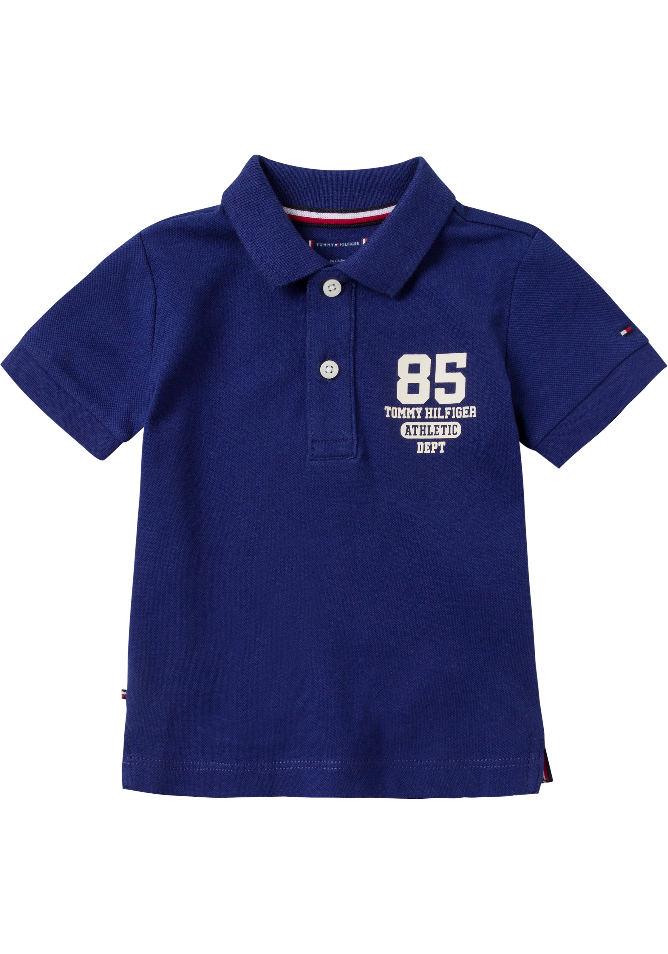 »BABY tlg.), (1 S/S«, aufgesticktem BAUR T-Shirt-Body Tommy Hilfiger POLO Markenlabel COLLEGIATE Tommy | bestellen mit Hilfiger