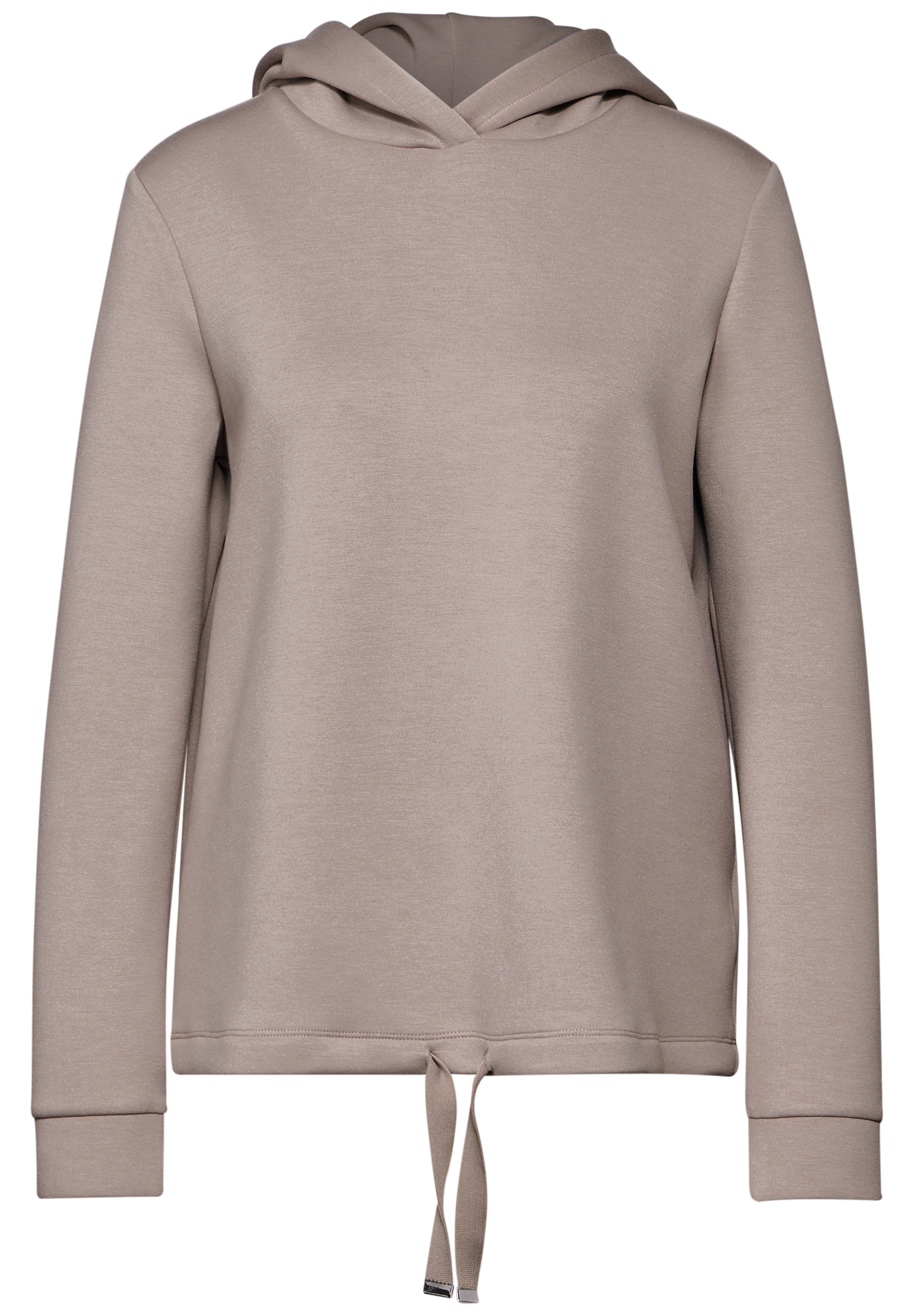STREET ONE Hoodie, mit elastischem Materialmix