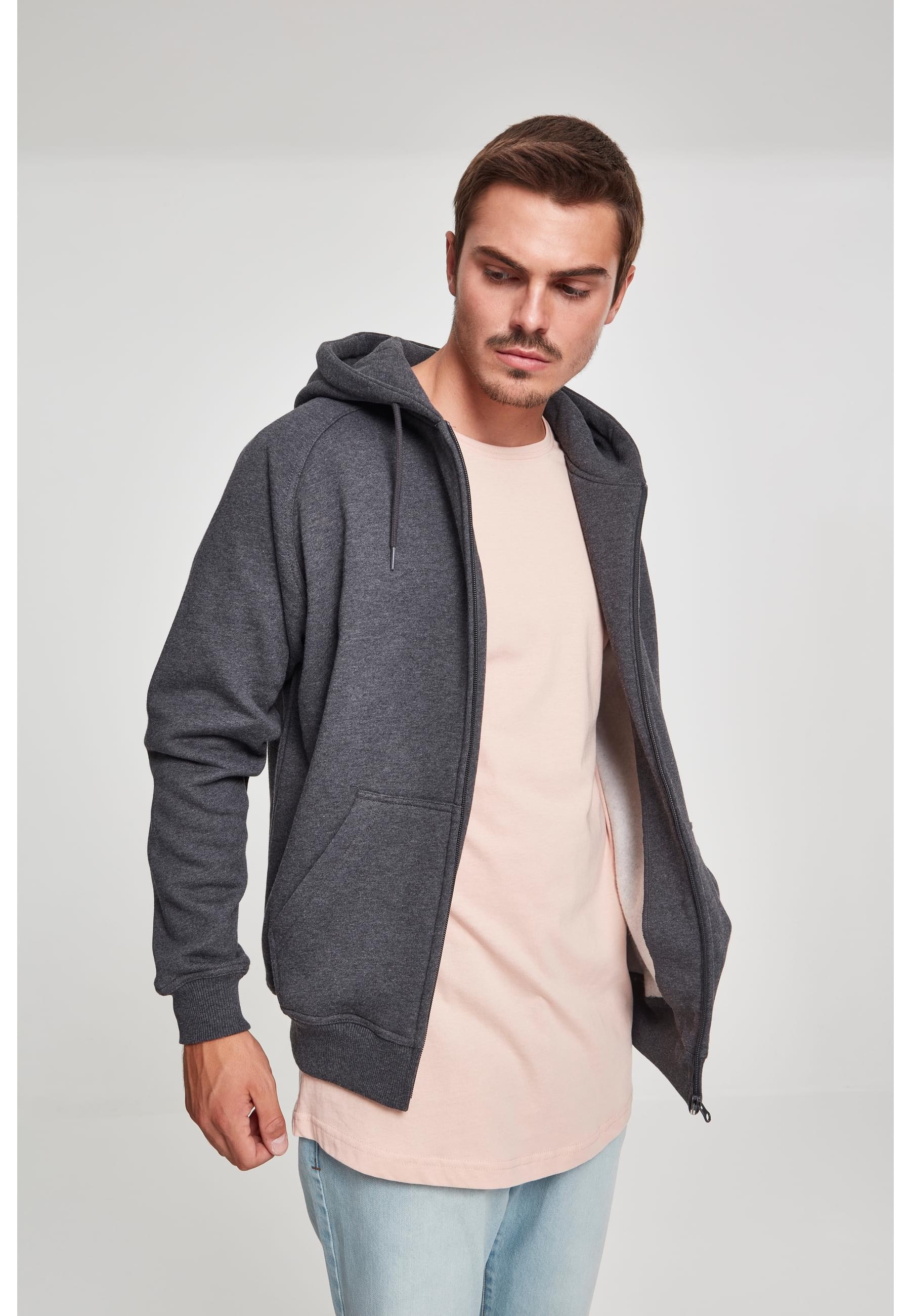 URBAN CLASSICS Sweatjacke »Urban Classics Herren Zip Hoody«