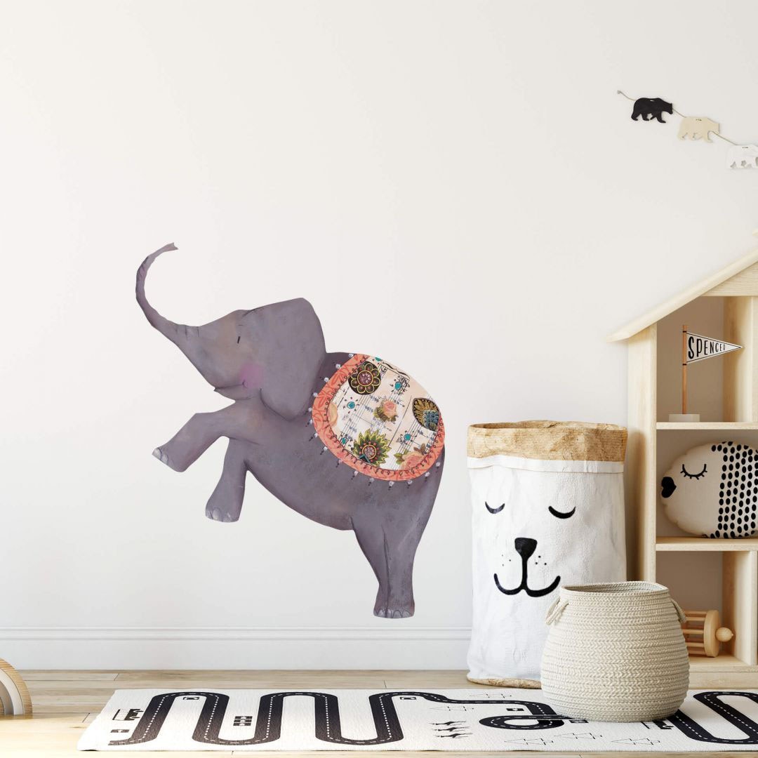 Wall-Art Wandtattoo »Artistischer Elefant Orientalisch«, (1 St.) bestellen  | BAUR
