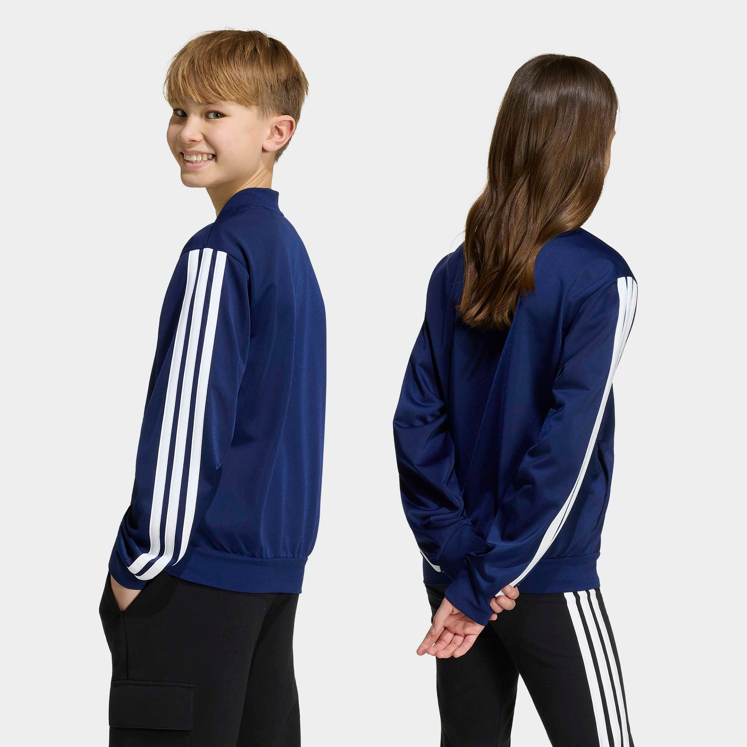 adidas Sportswear Outdoorjacke »J 3S FZ TR TT« für Kinder, mit Reißverschluss
