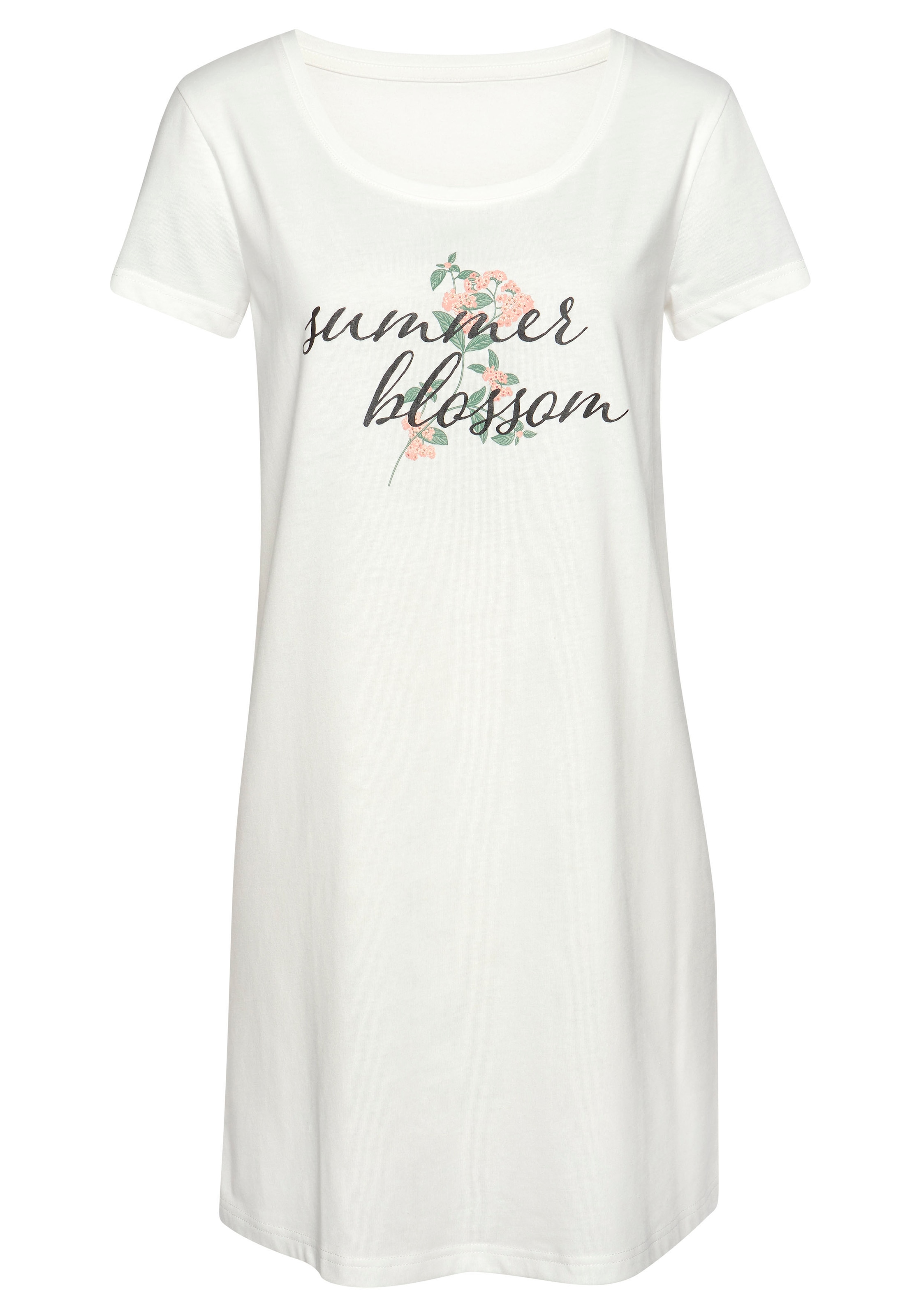 Vivance Dreams Sleepshirt, mit Statement Druck günstig online kaufen