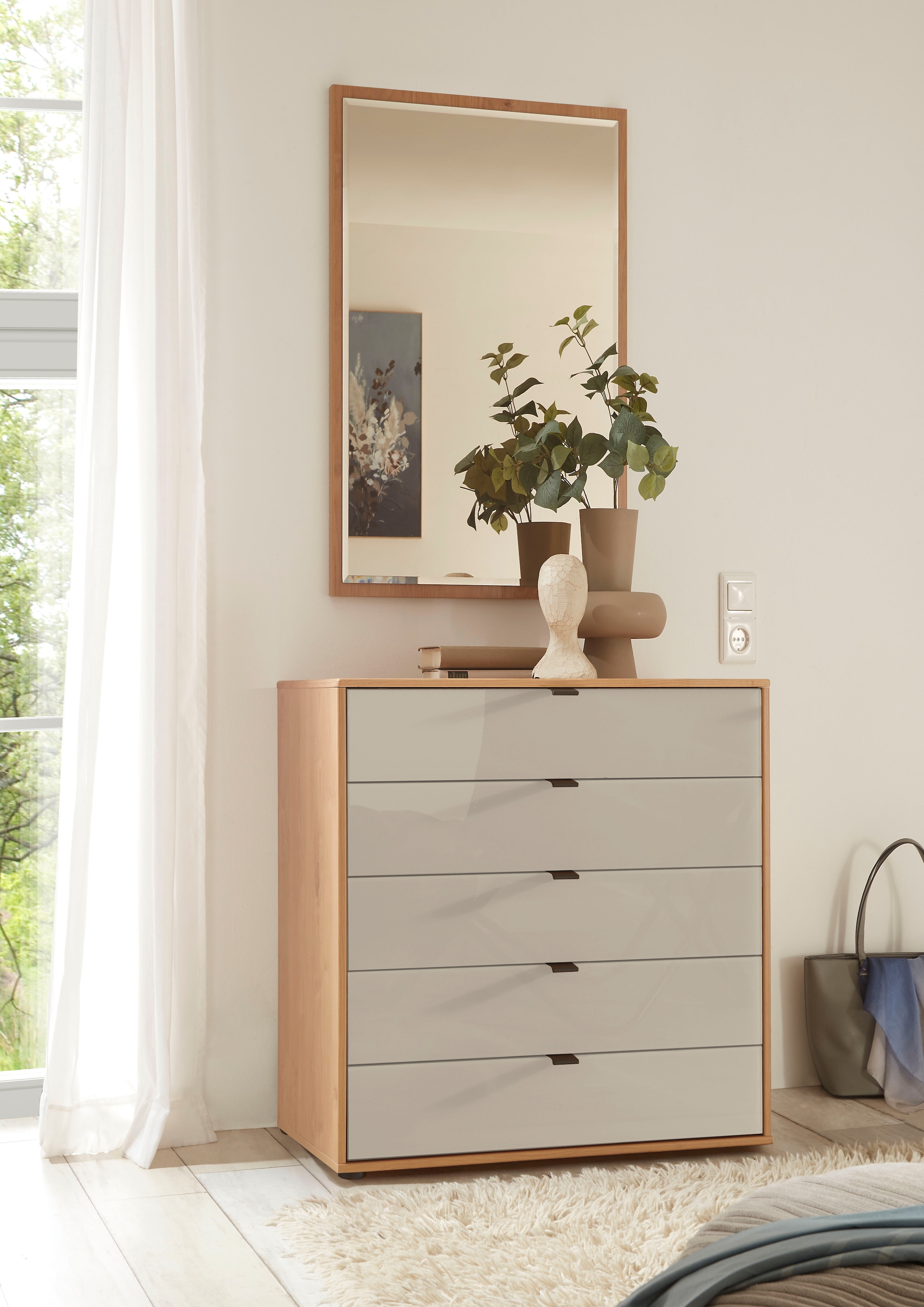 WIEMANN Schubkastenkommode "Cardiff Sideboard, Wäscheschrank, teilmassiv Er günstig online kaufen