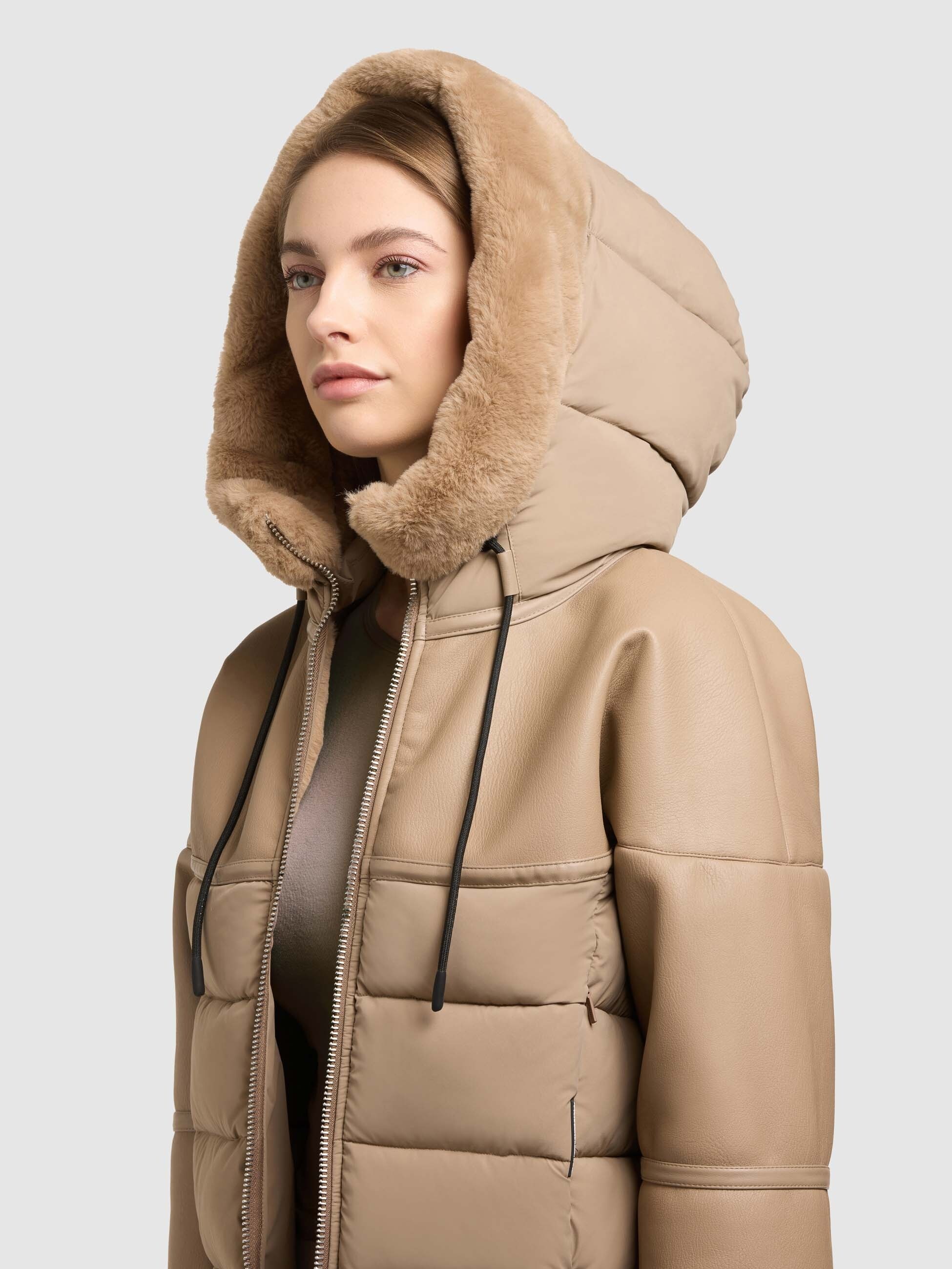 khujo Steppjacke »JHENE« mit Kapuze