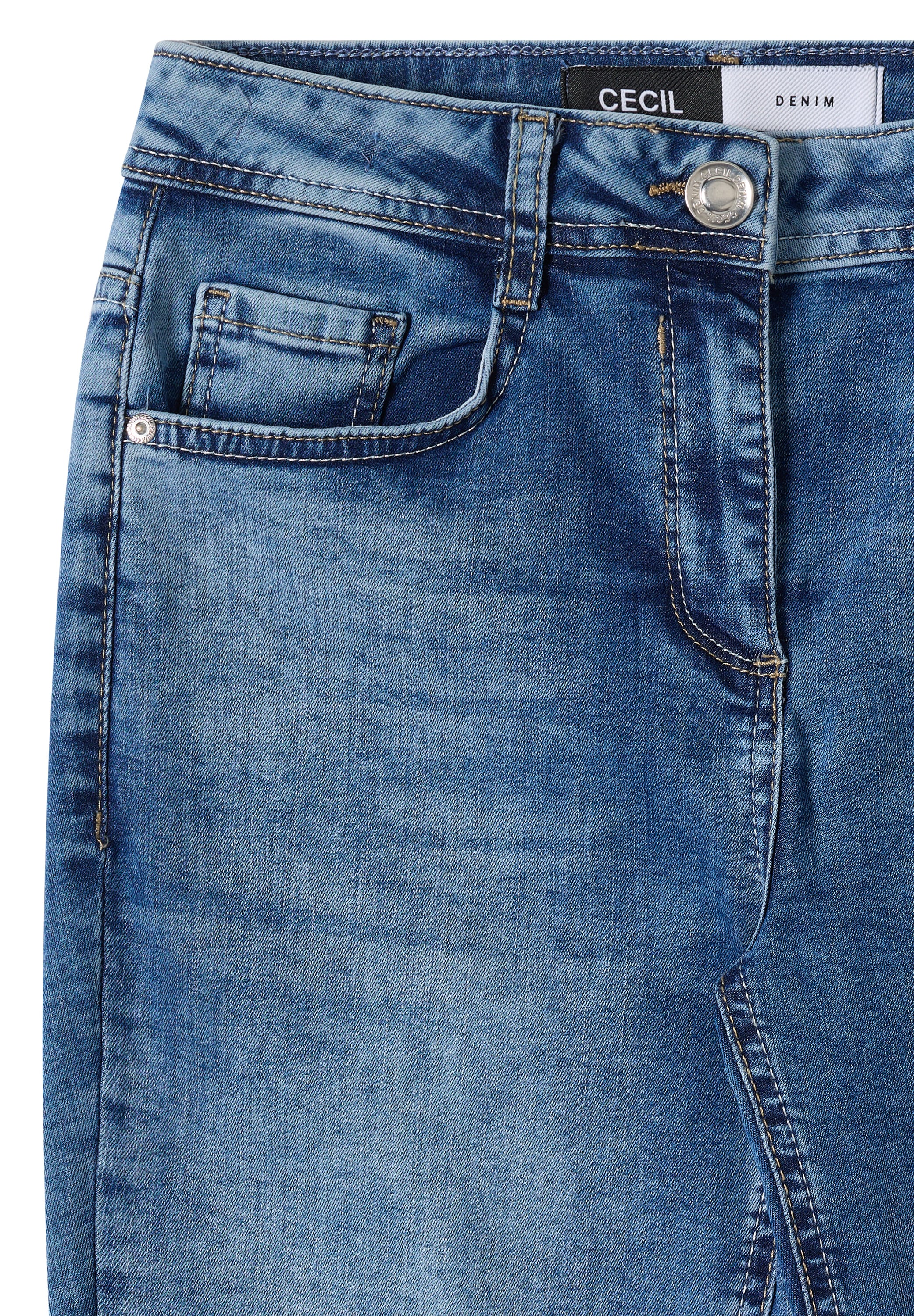 Cecil Slim-fit-Jeans 5-Pocket-Style