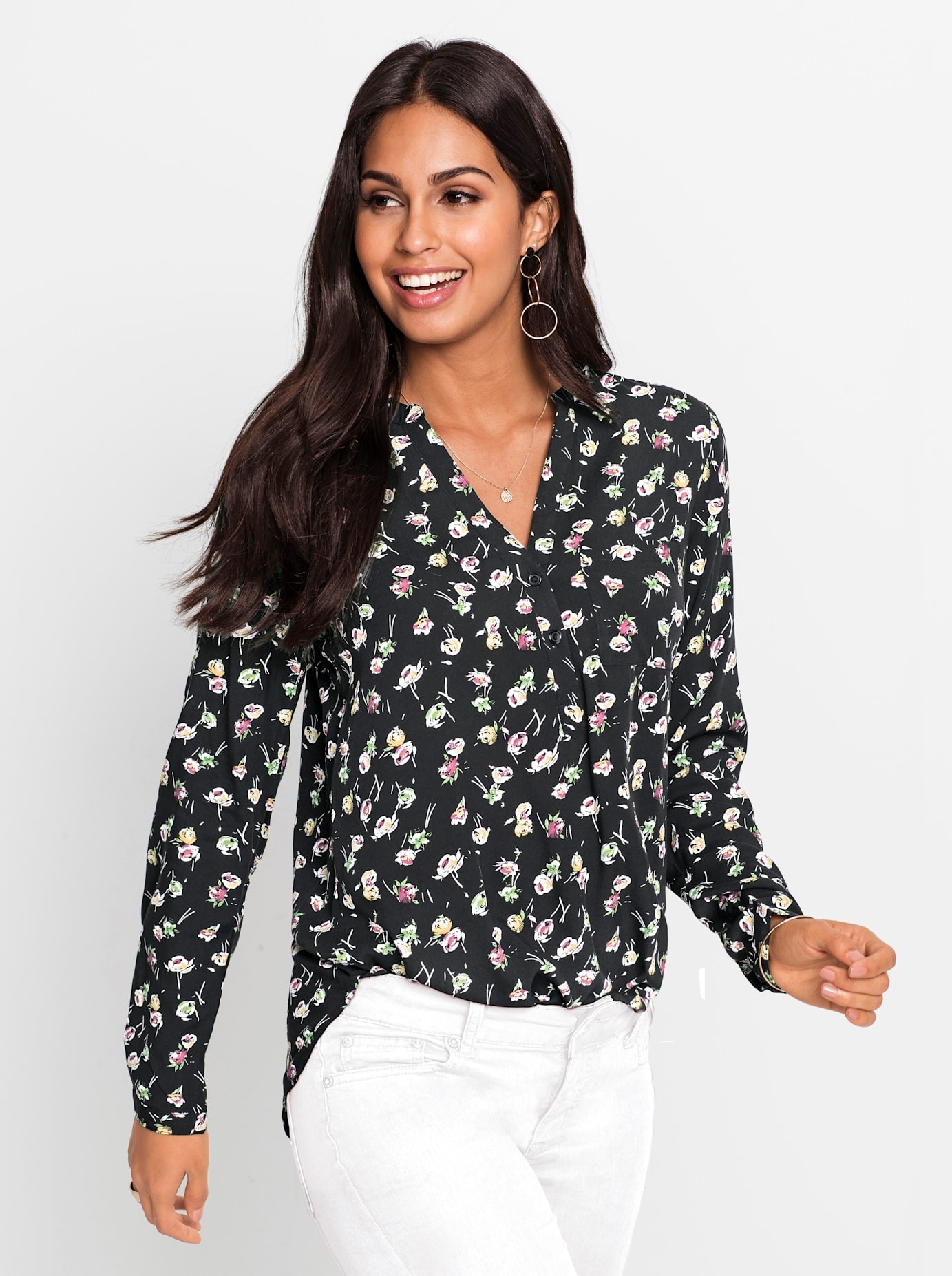 Inspirationen Langarmbluse günstig online kaufen