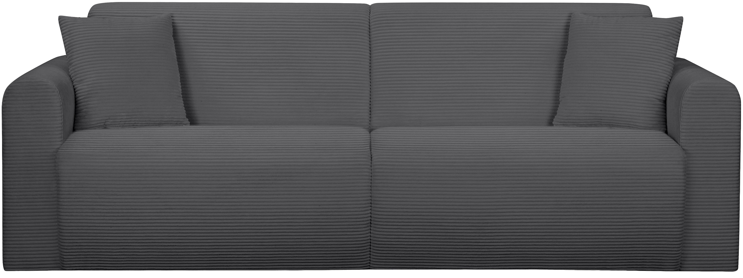 OTTO home 3-Sitzer »JONAA Schlafsofa 225 cm« Liegefläche 105/187 cm, softer Cord-Bezug