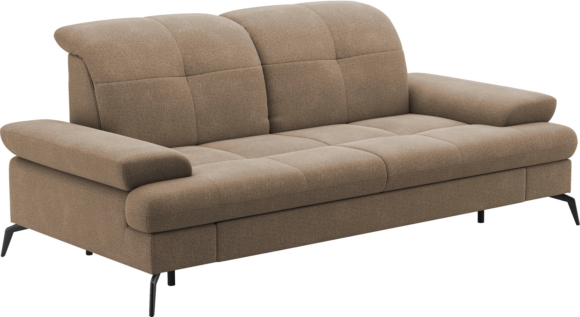 sit&more 2,5-Sitzer »Amica, inkl. Sitztiefenverstellung und Armteilverstellung«, wahlweise mit Kopfteilverstellung und Bettfunktion