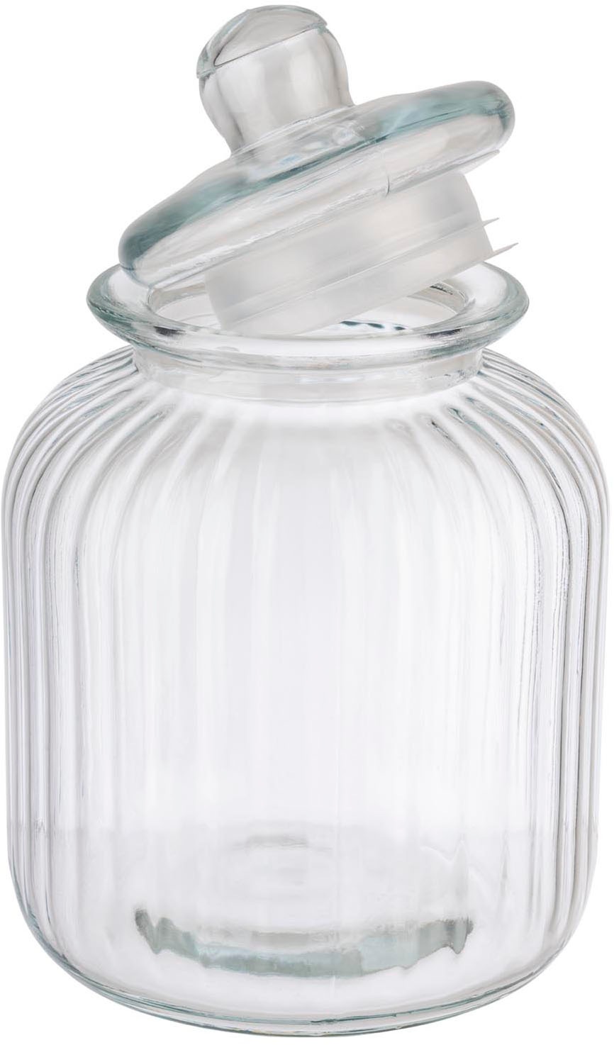 APS Vorratsglas »-COOKIEGO- aus Glas, Öffnung: ca. Ø 9 cm«, (1 tlg.), kann auch als Vase verwendet werden