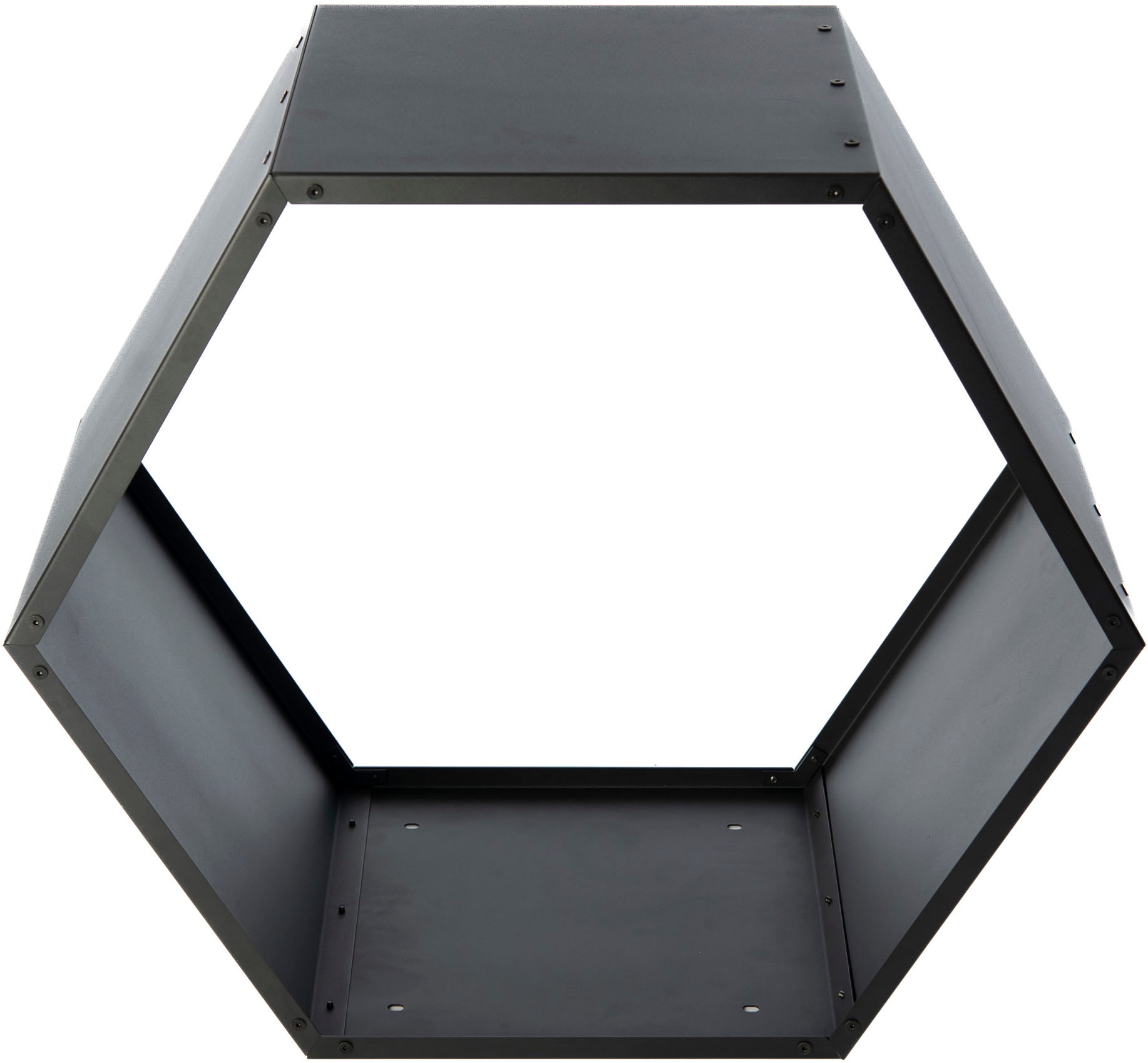 WESTMANN Kaminholzregal »Biene«, schwarz, BxTxH: 88x44,5x76,5cm