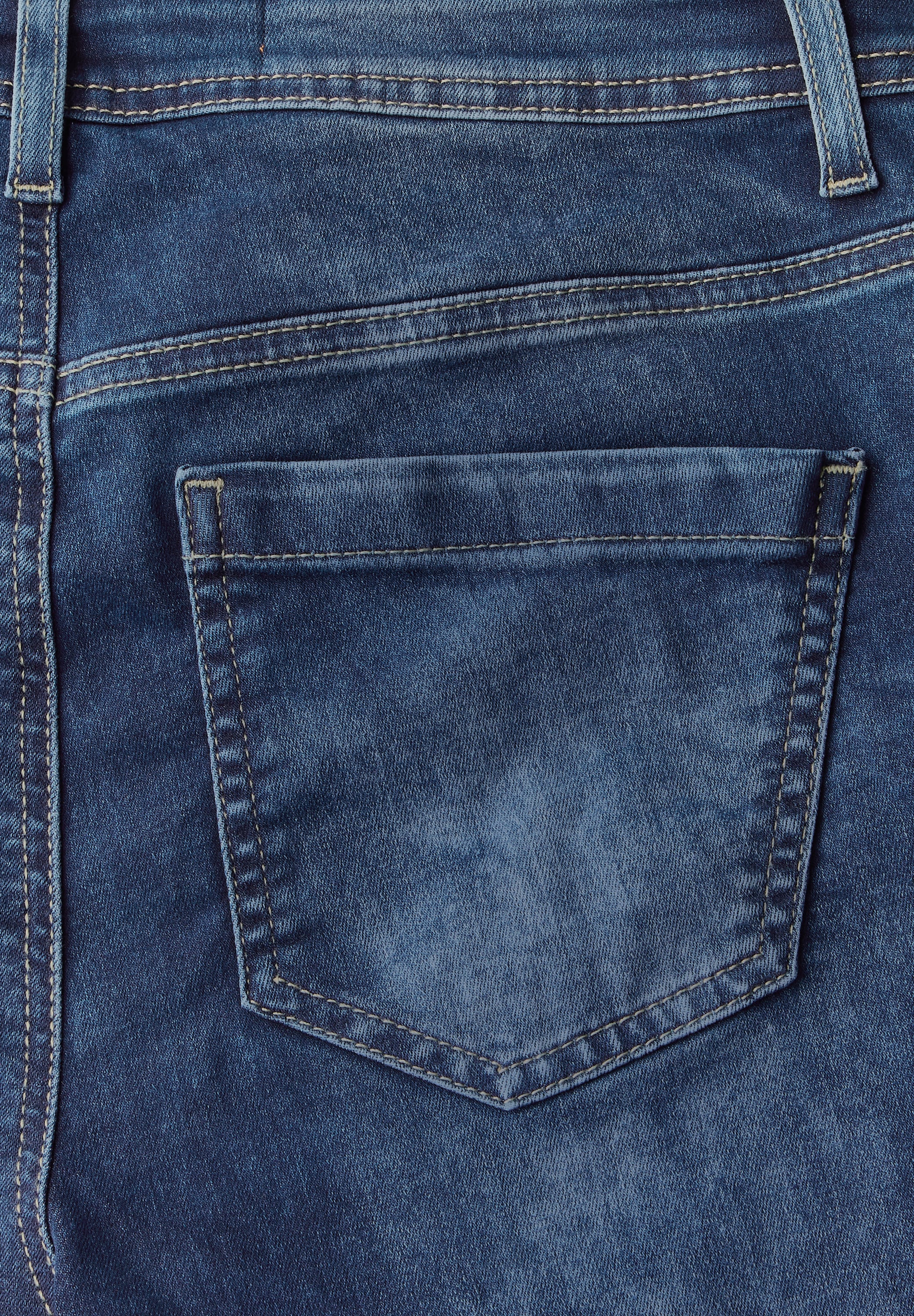 Cecil Slim-fit-Jeans, High Waist