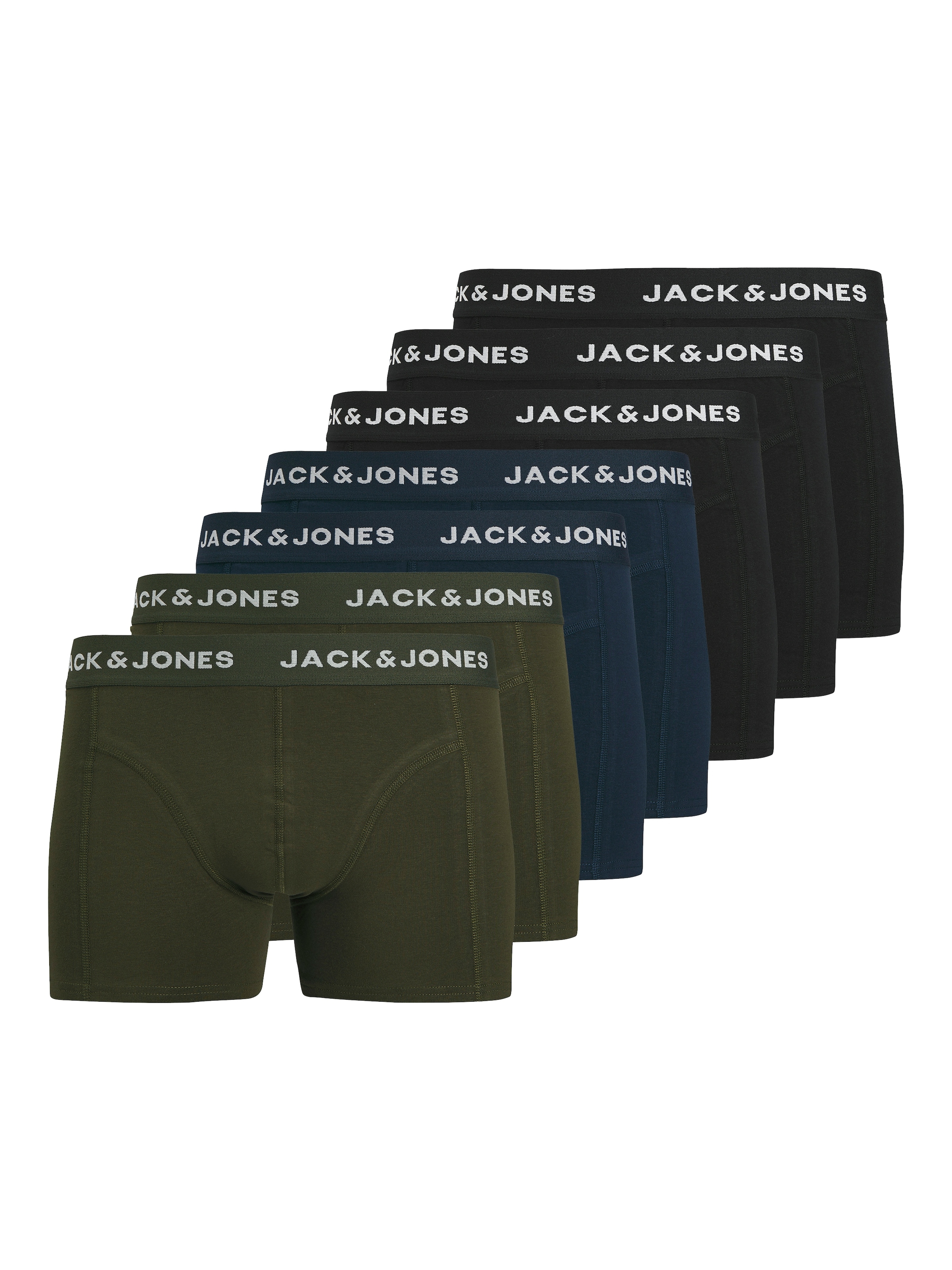 Jack & Jones Trunk "JACBENJA SOLID TRUNKS 7 PACK STYD", (Packung, 7 St.) günstig online kaufen
