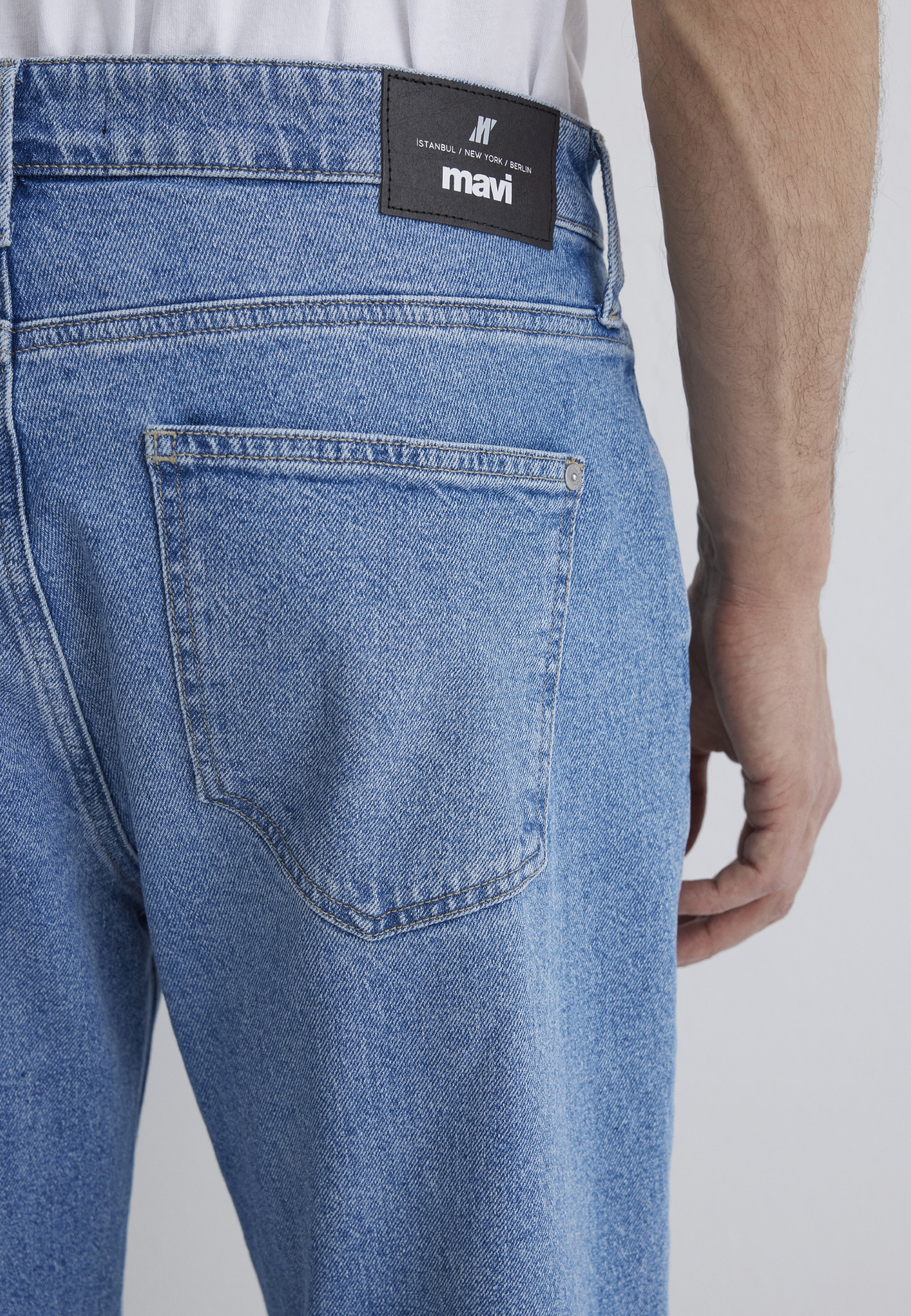 Mavi Loose-fit-Jeans »LISBON«, Loose Straight Jeans