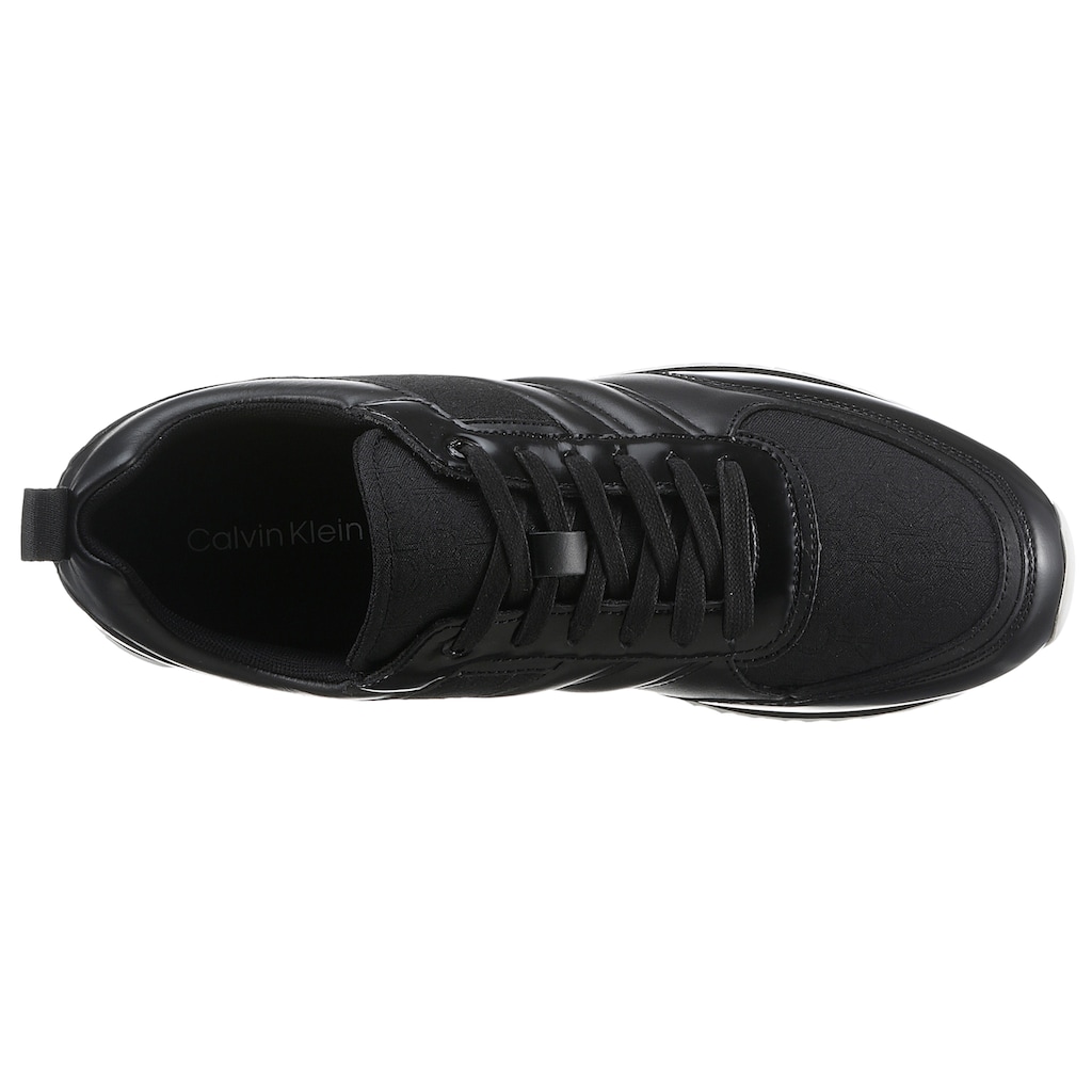 Calvin Klein Sneaker »LOW TOP LACE UP JAQ MONO«