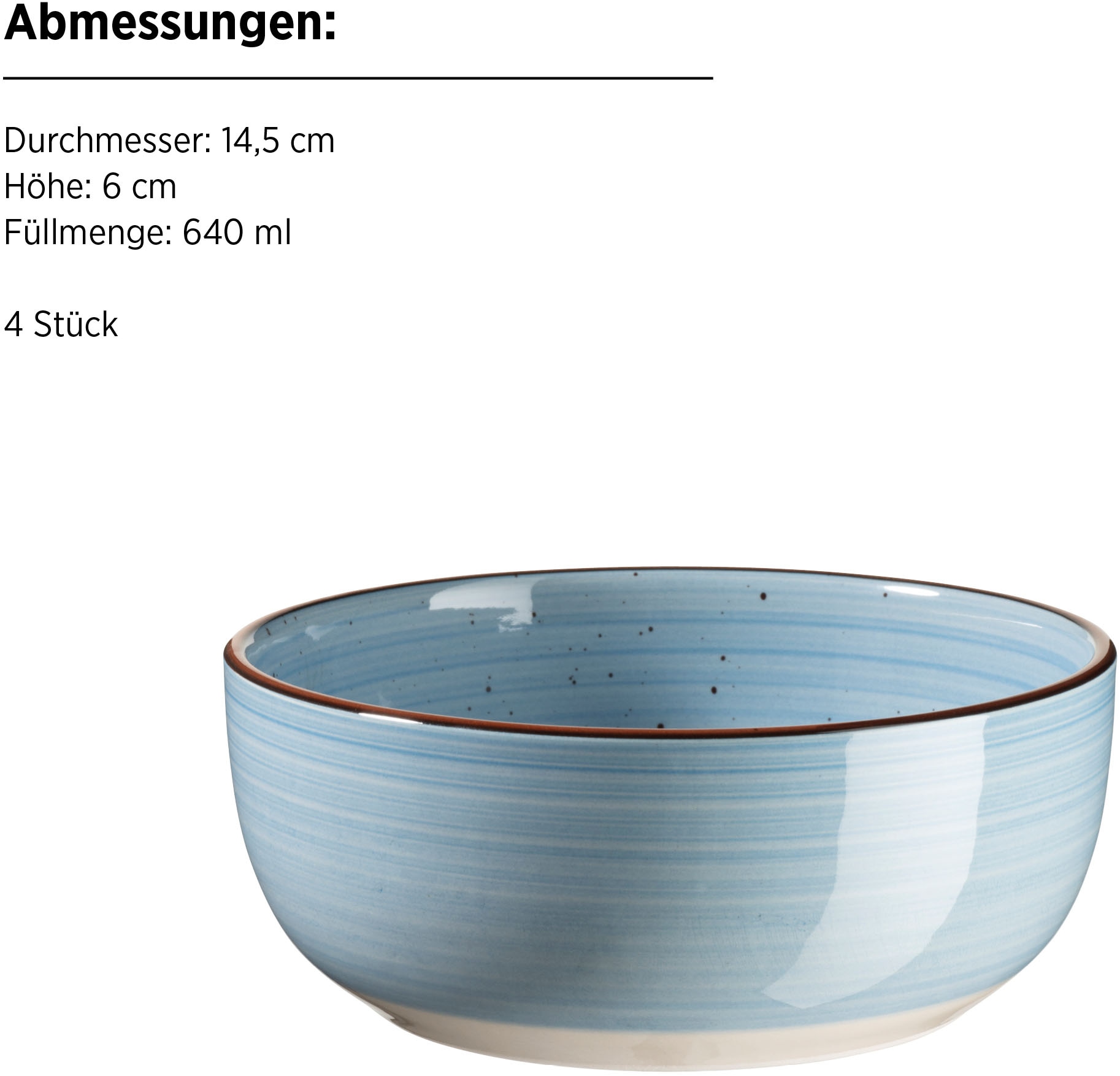 MÄSER Kombiservice »VALMERA, Geschirr Set, Steinzeug«