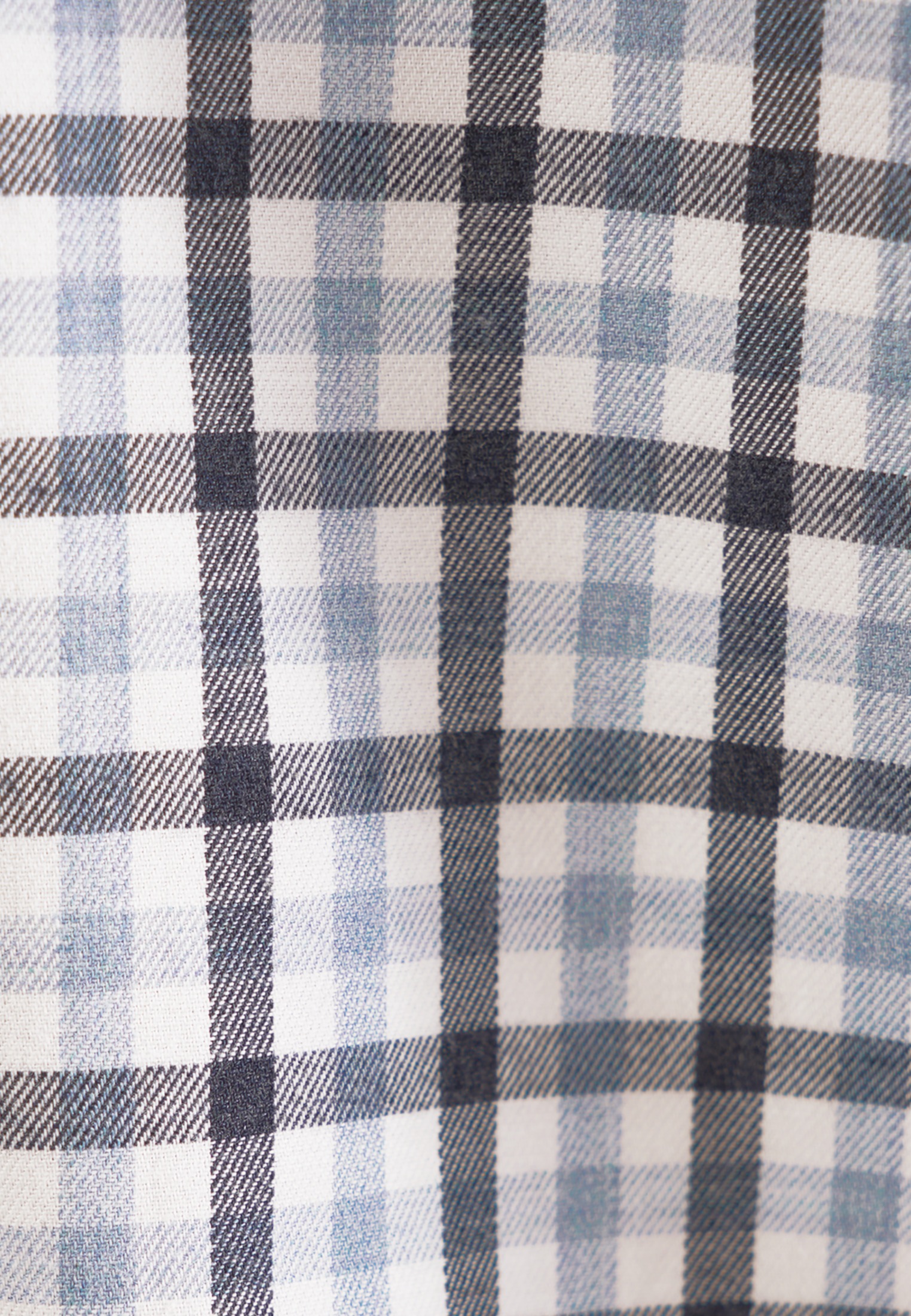 seidensticker Flanellhemd »Comfort«, Comfort Langarm Button-Down-Kragen Karo