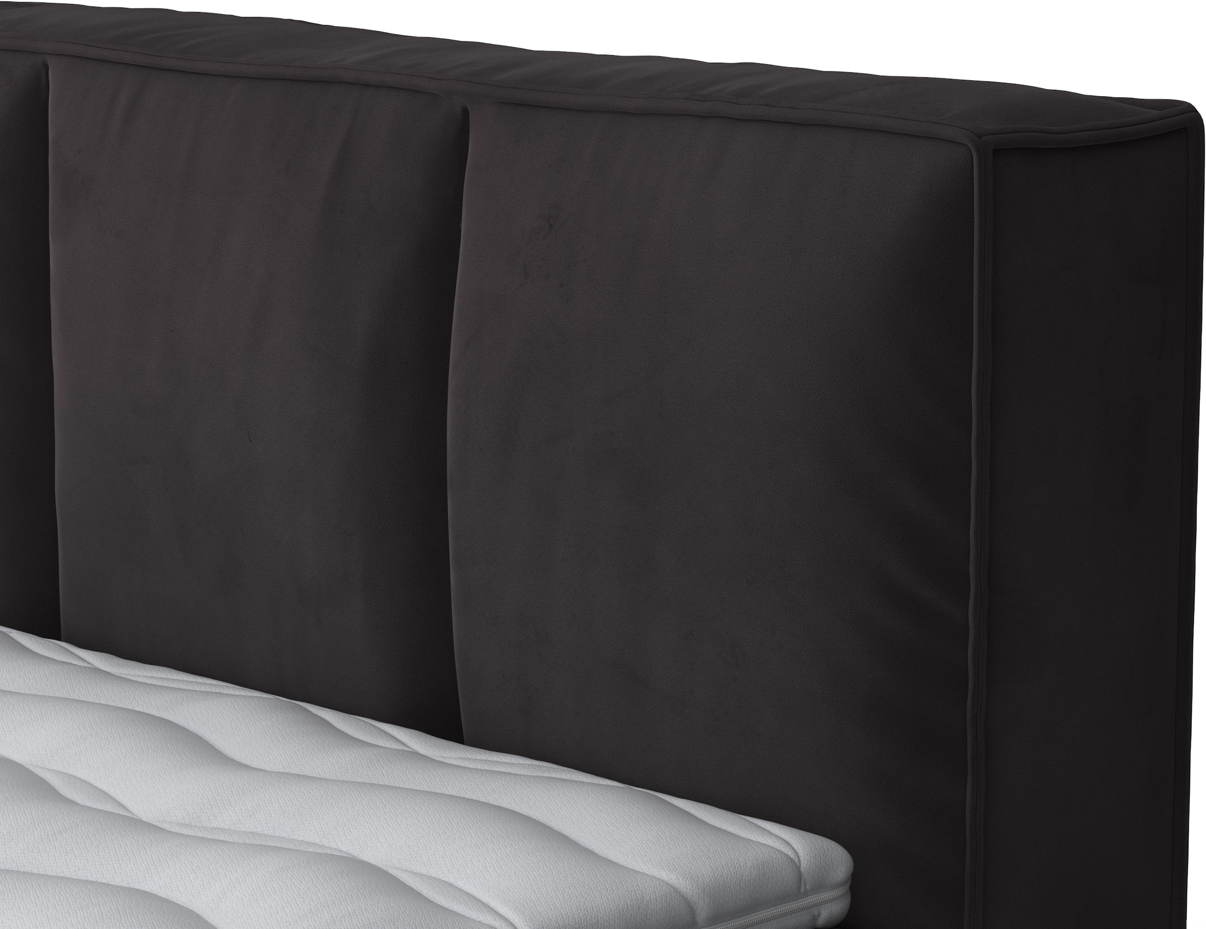 Home affaire Boxspringbett »Sacy«, Boxbett inkl. Topper, 2 Matratzen, Härtegrade H2, H3 und H4 wählbar