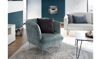 Villeroy & Boch Sessel »ELLA«, Füße Chrom glänzend kaufen Villeroy & Boch Sessel »ELLA«, Füße Chrom glänzend kaufen
