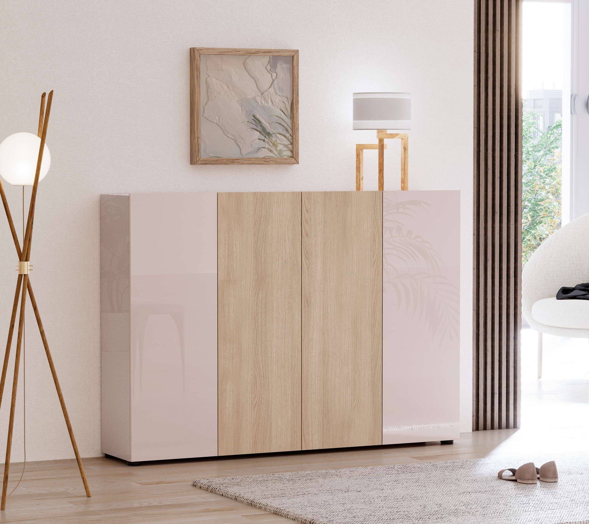 INOSIGN Schuhschrank "LADY, Schuhkommode,Schuhmöbel,Schuhablage,Schuhregal" günstig online kaufen