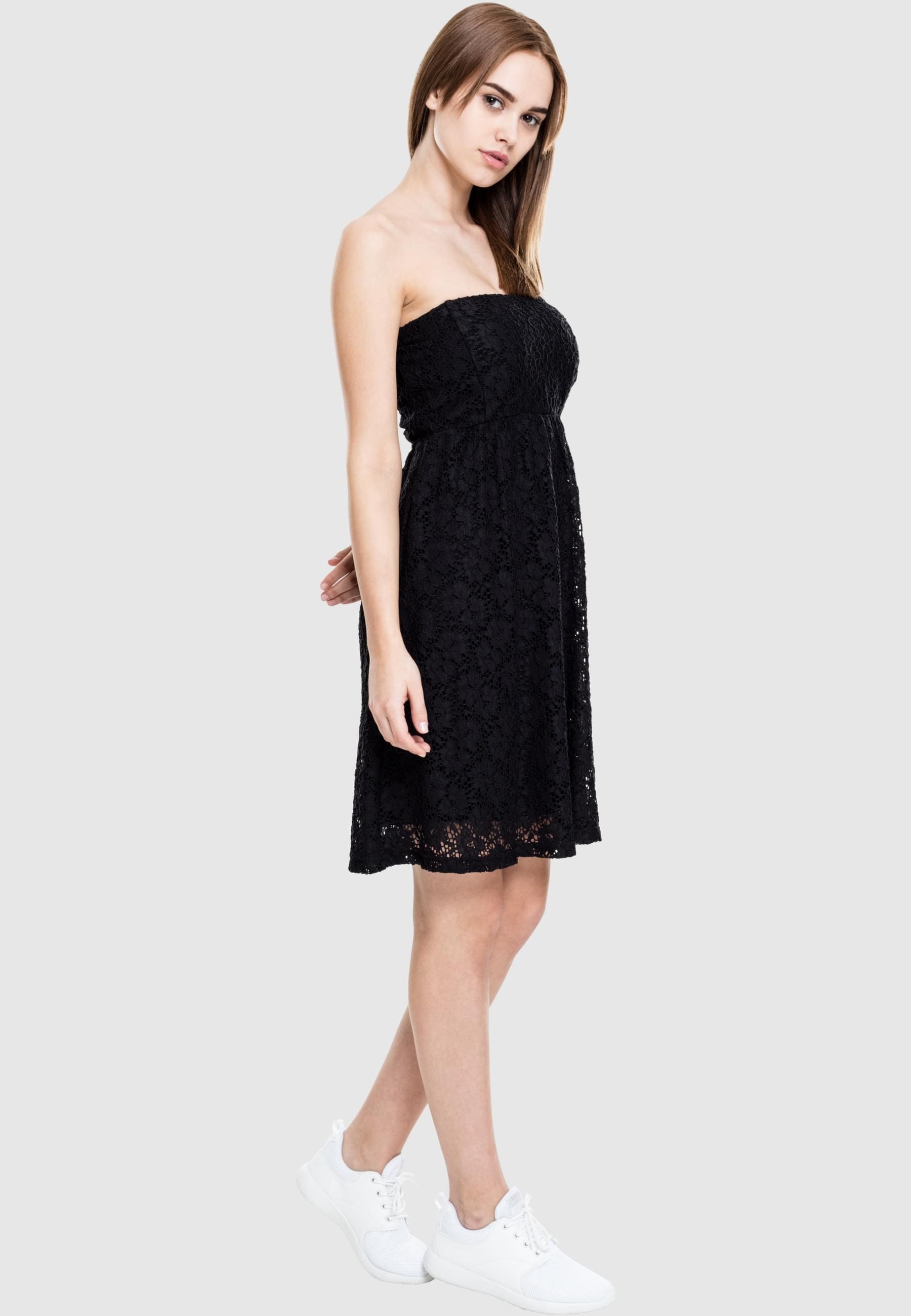 URBAN CLASSICS Shirtkleid »Urban Classics Damen Ladies Laces Dress«, (1 tlg.)