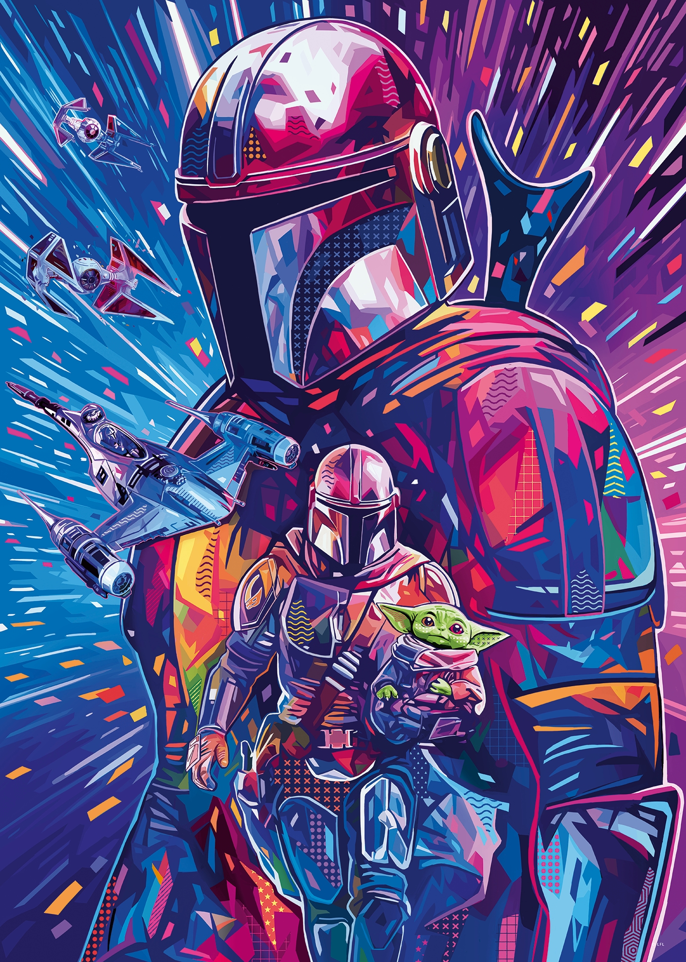 Ravensburger Puzzle »Star Wars Hyperspace Collection: The Mandalorian™« Made in Germany