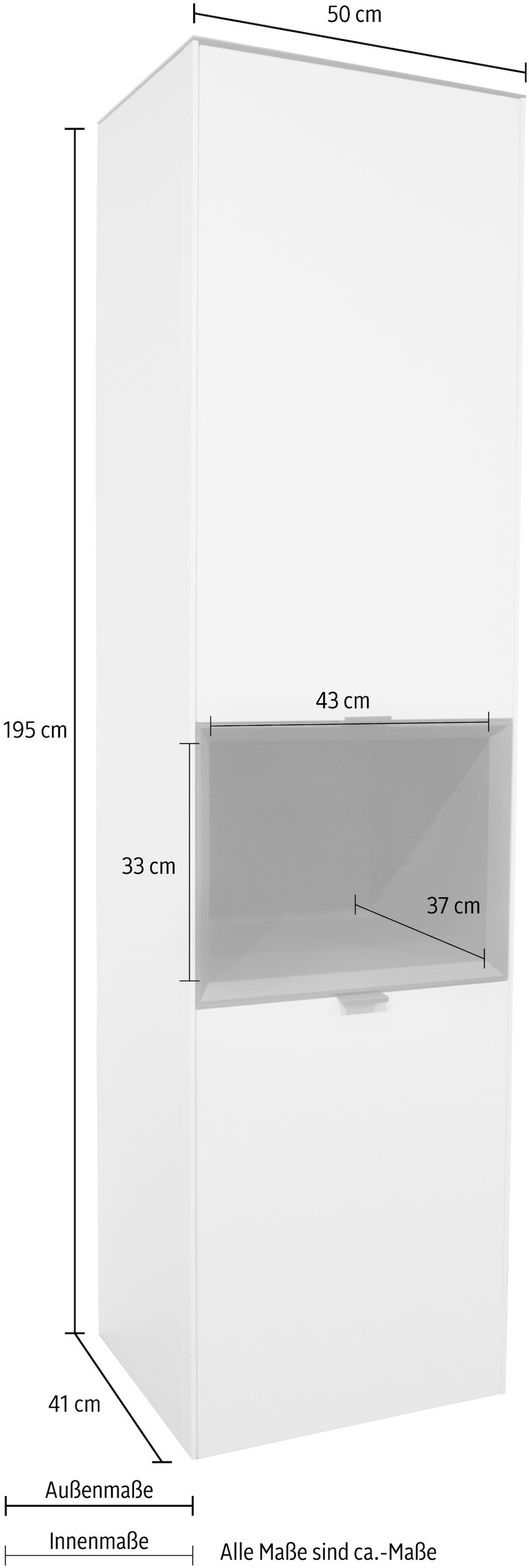 Mäusbacher Stauraumvitrine »Micelli«, Höhe 195 cm