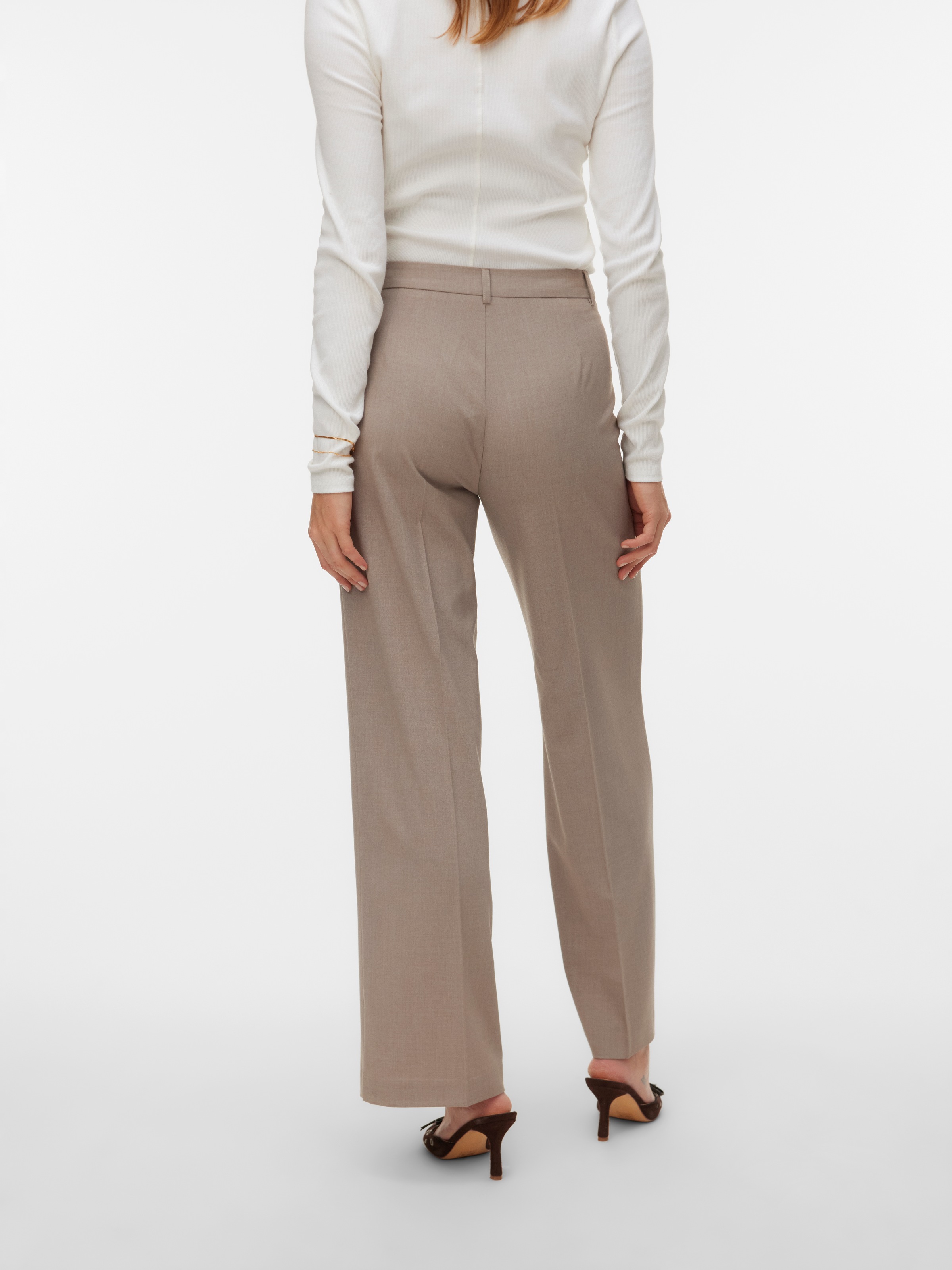 Vero Moda Anzughose "VMTEXAS MW STRAIGHT PANT NOOS" günstig online kaufen