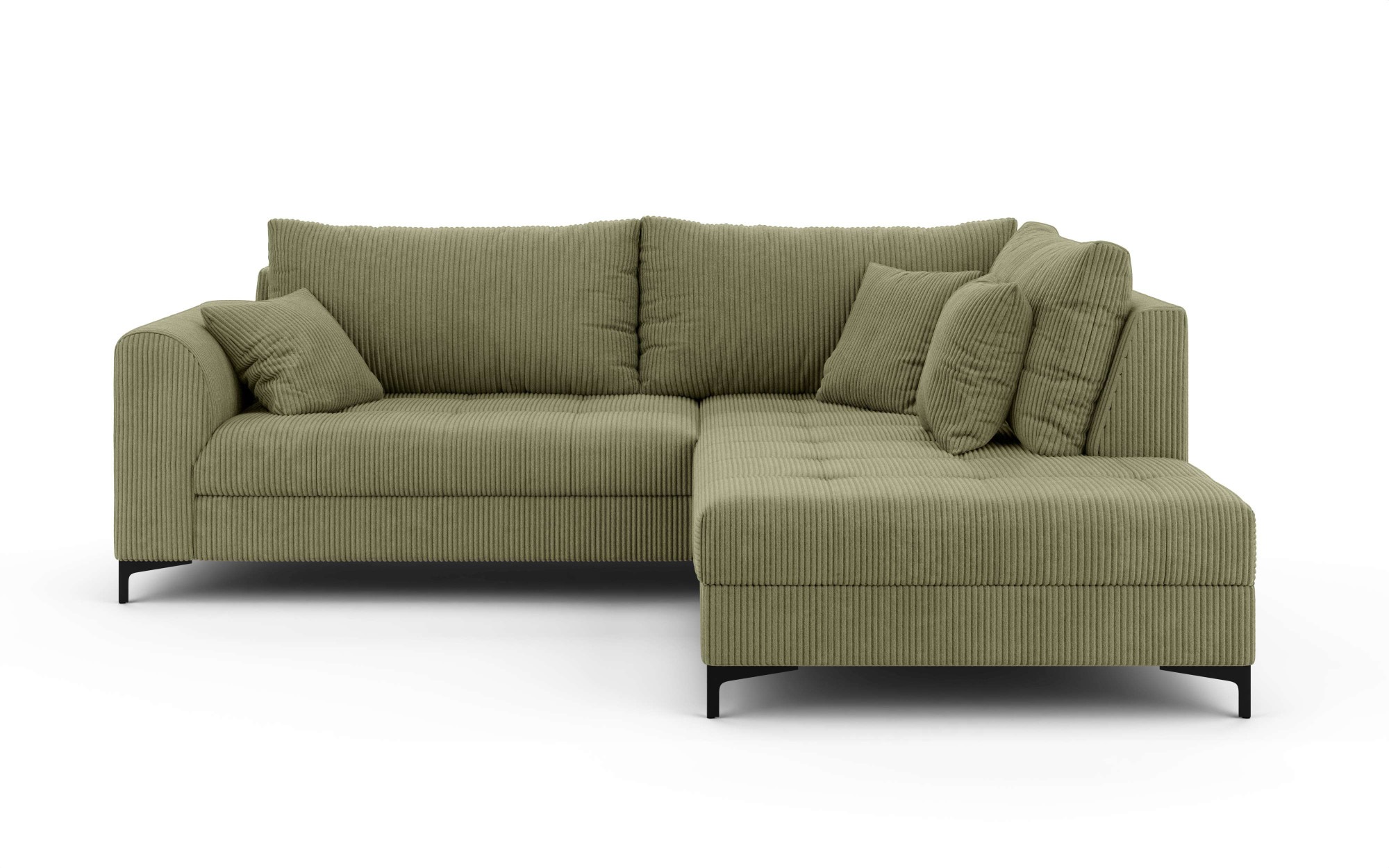 OTTO home Ecksofa "LEEVKE Design-Sofa mit Ottomane rechts/links bestellbar, günstig online kaufen